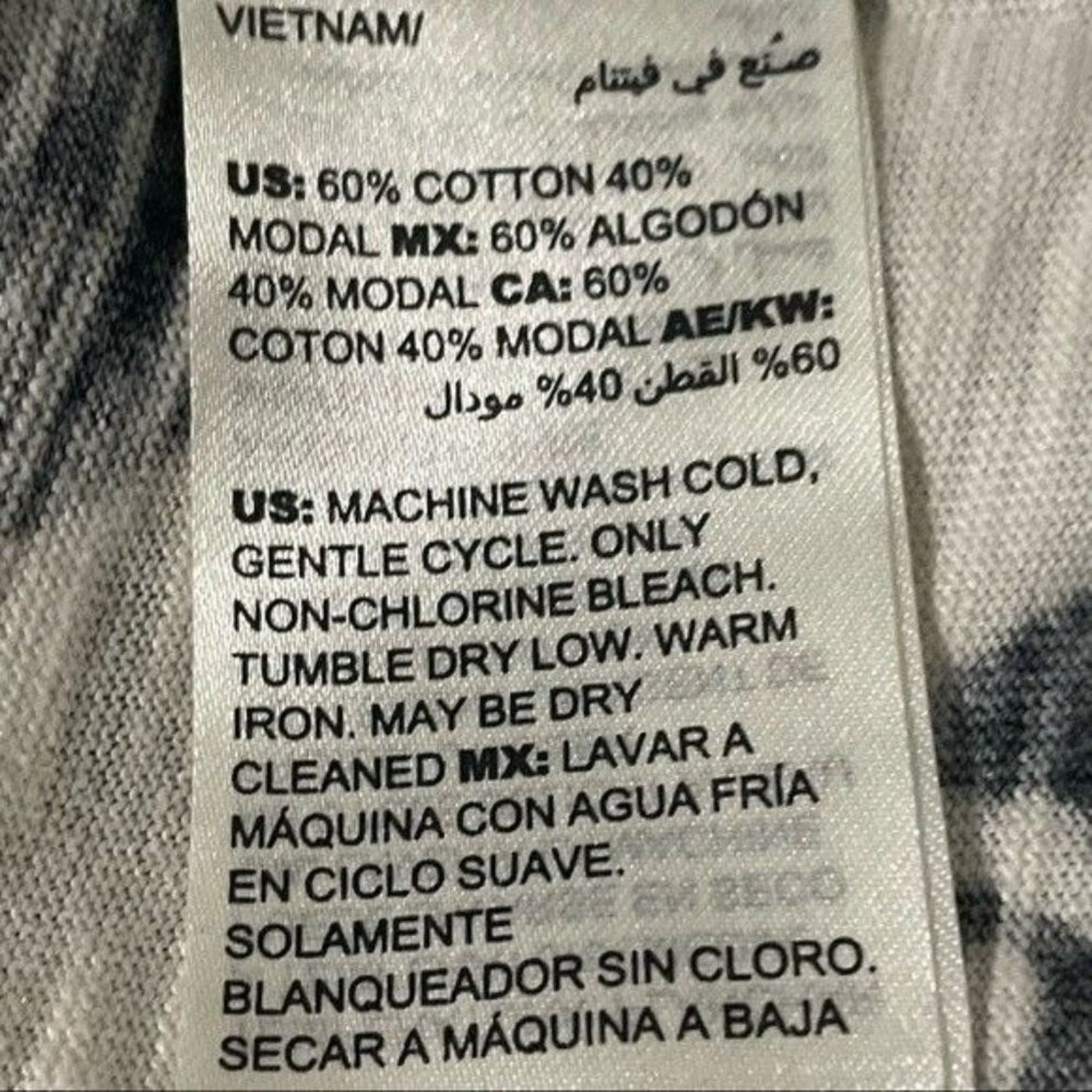 Chicos Chico's Shirt White with Black Paisley Print 3/4 Sleeves XS Size XS / US 0-2 / IT 36-38 - 6 Thumbnail