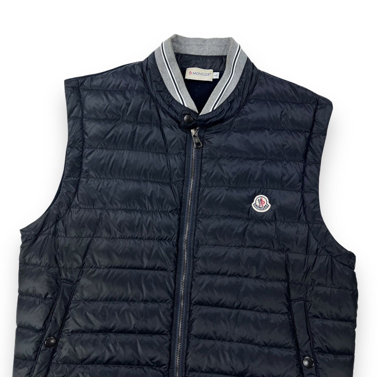 Moncler Moncler Navy Maglia Gilet | Grailed