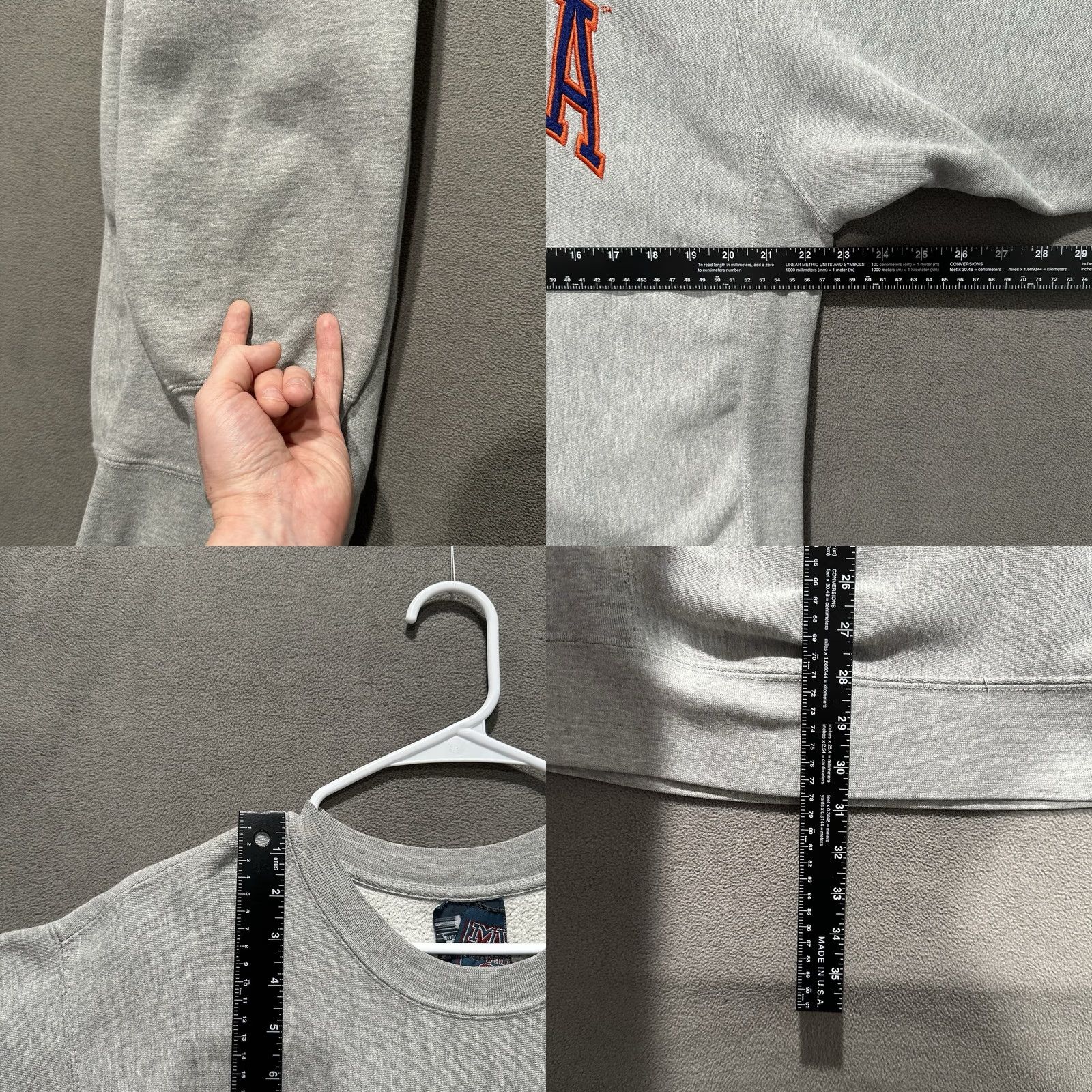 Vintage VINTAGE University Of Florida Gators Sweatshirt Mens XL Gray MV Sport Pro Weave 90s Size US XL / EU 56 / 4 - 8 Thumbnail