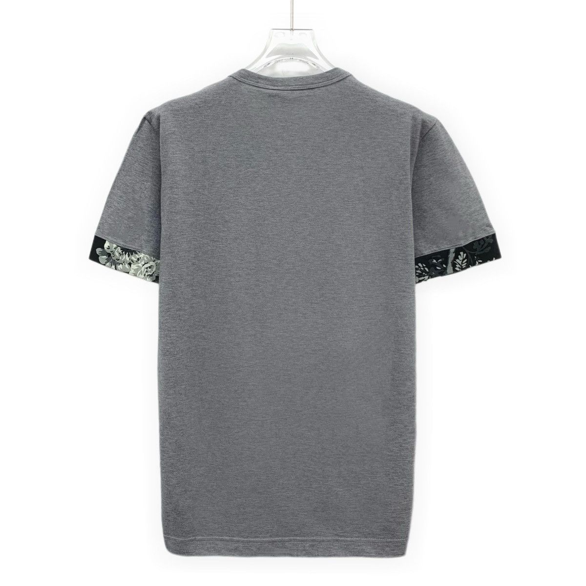 Dolce & Gabbana Dolce & Gabbana Floral Trim Short Sleeve T-Shirt K26WX Size US L / EU 52-54 / 3 - 2 Thumbnail