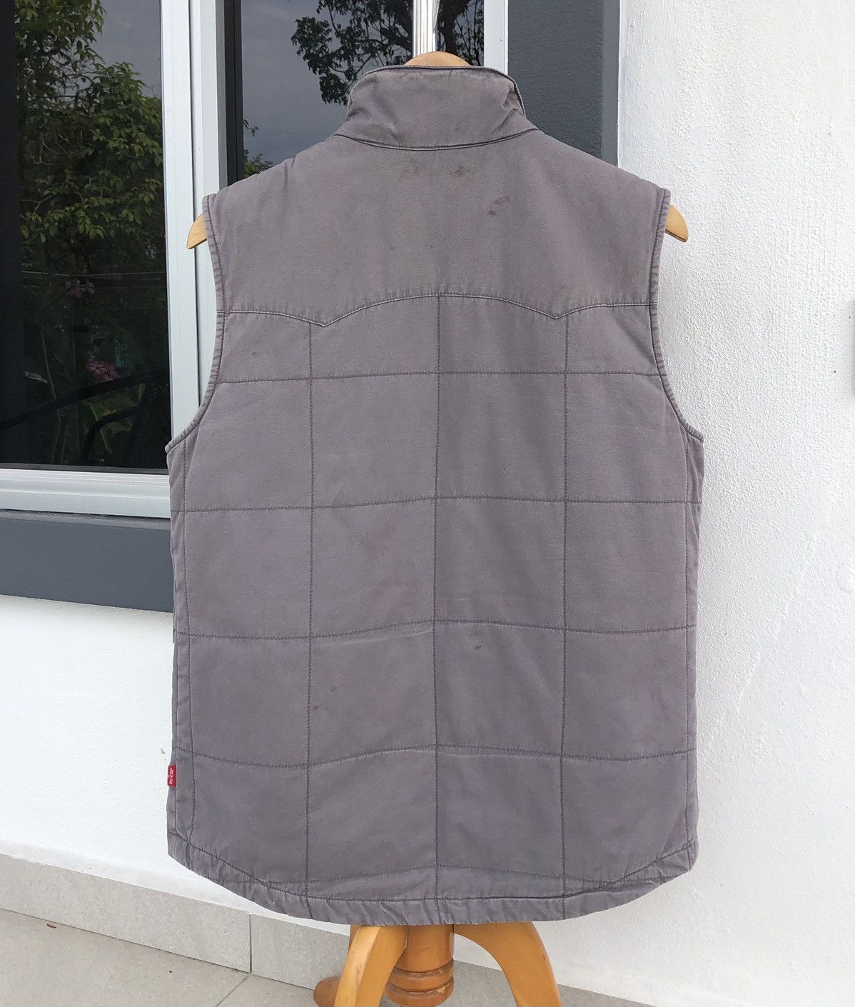 Levi's Vintage Levis Quilted Vest Jacket Size US S / EU 44-46 / 1 - 10 Thumbnail