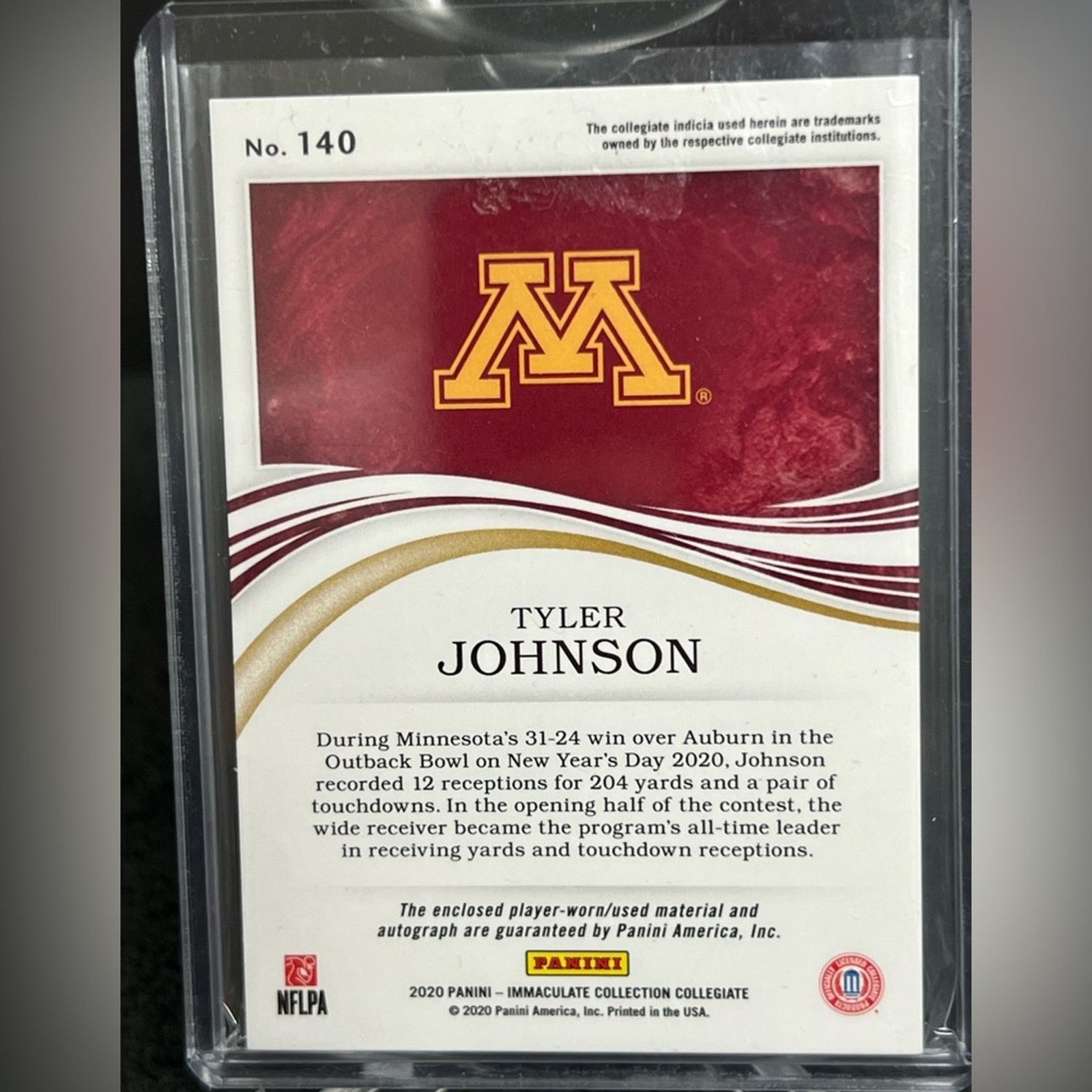 NFL Immaculate Tyler Johnson Rookie Patch Auto RPA 1/10 RARE Size ONE SIZE - 2 Thumbnail