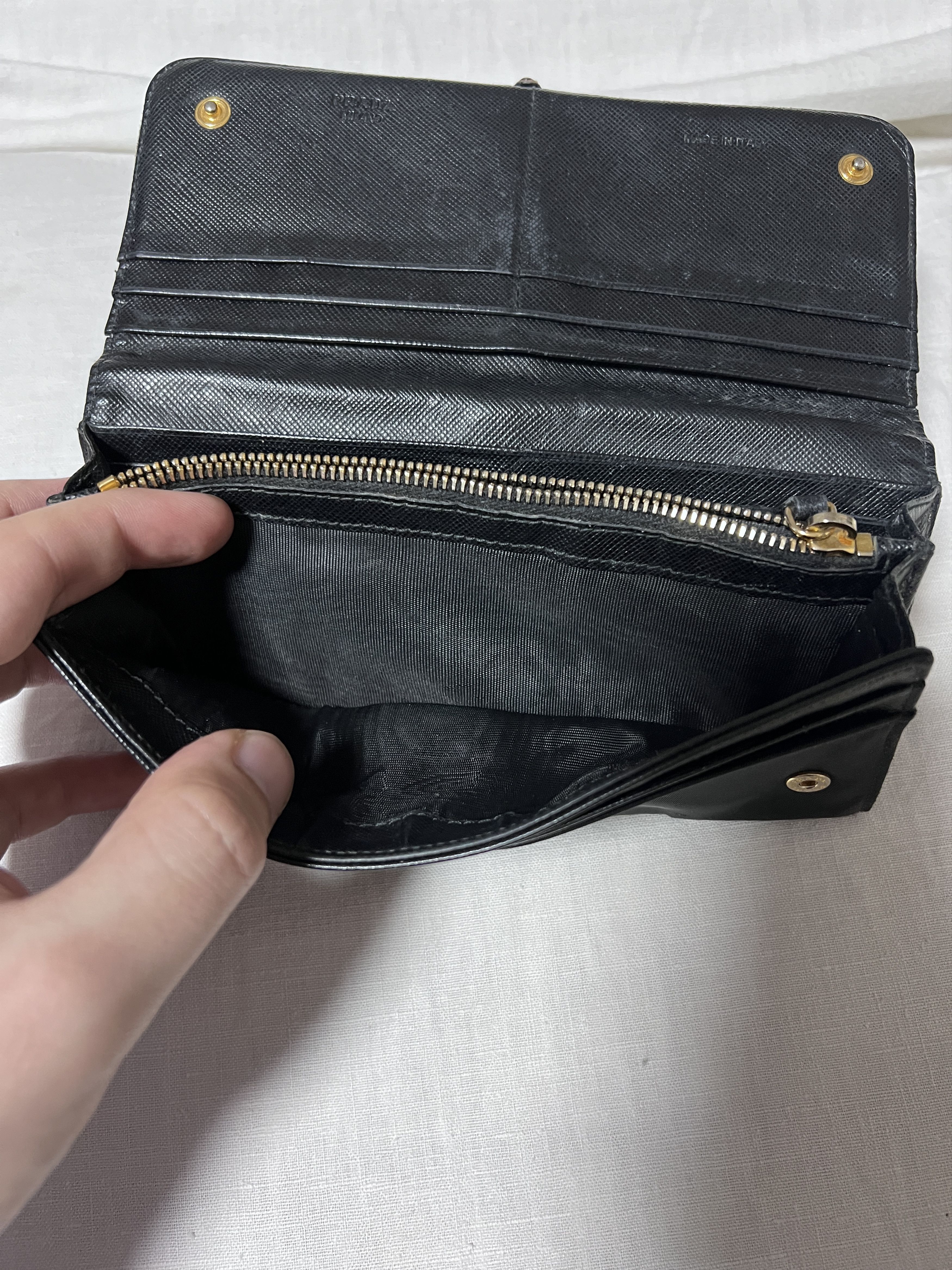 Prada Prada Vintage Y2K Nylon Wallet Size ONE SIZE - 11 Thumbnail