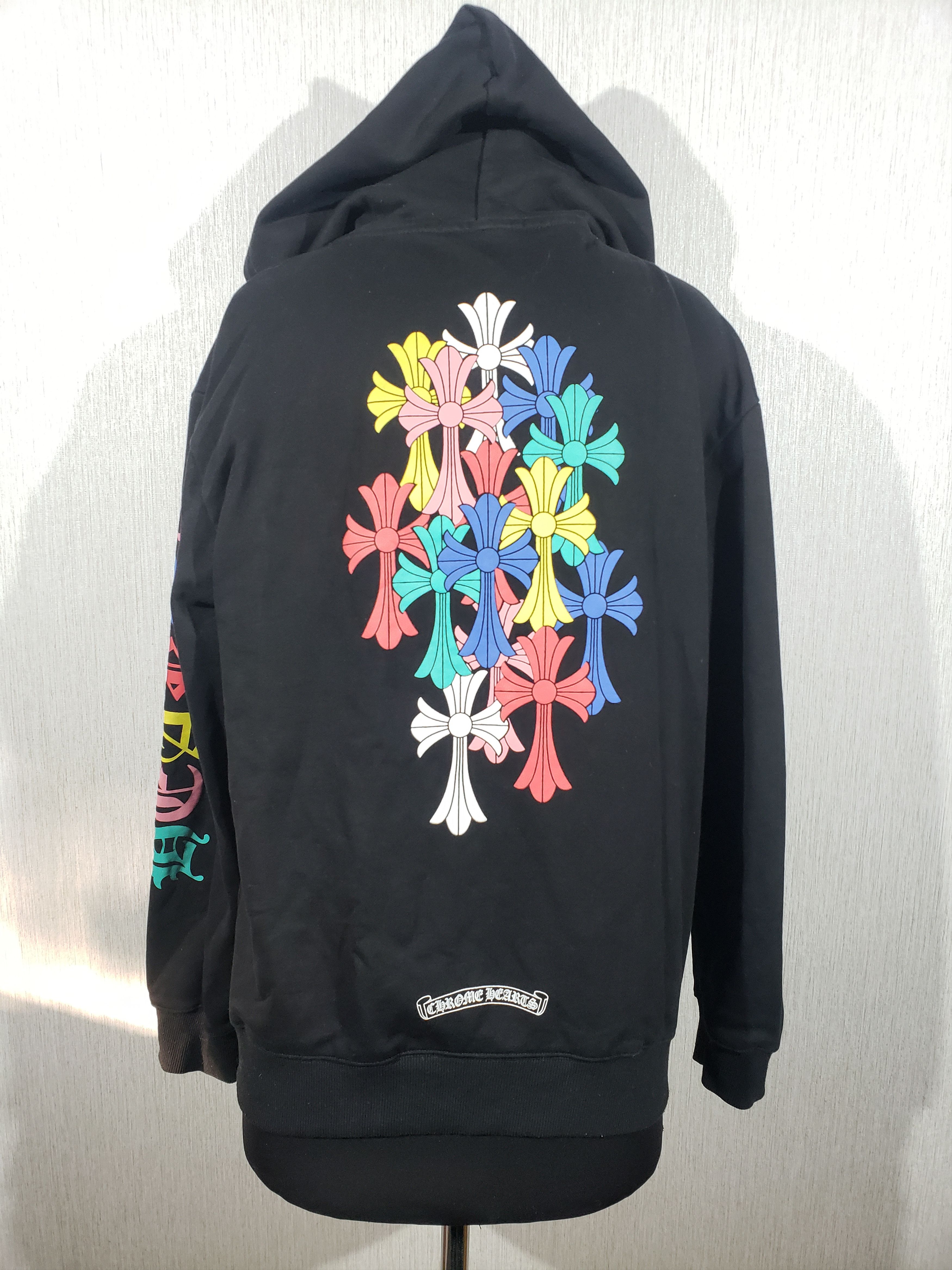 Designer Black warm and comfortable men's hooded jacket. Size US L / EU 52-54 / 3 - 4 Thumbnail