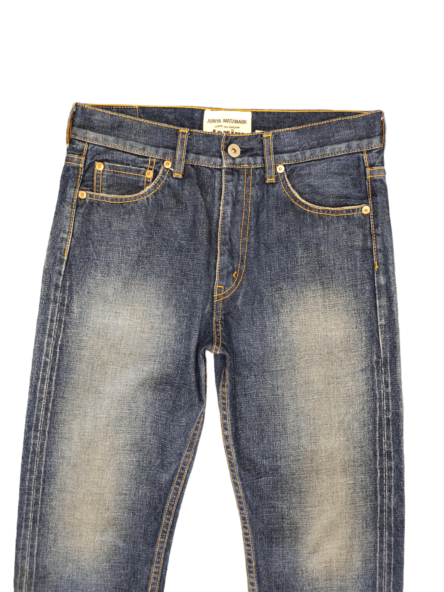 Junya Watanabe AD2015 Junya Watanabe Sand Wash Selvedge Denim Jeans Size US 30 / EU 46 - 2 Thumbnail