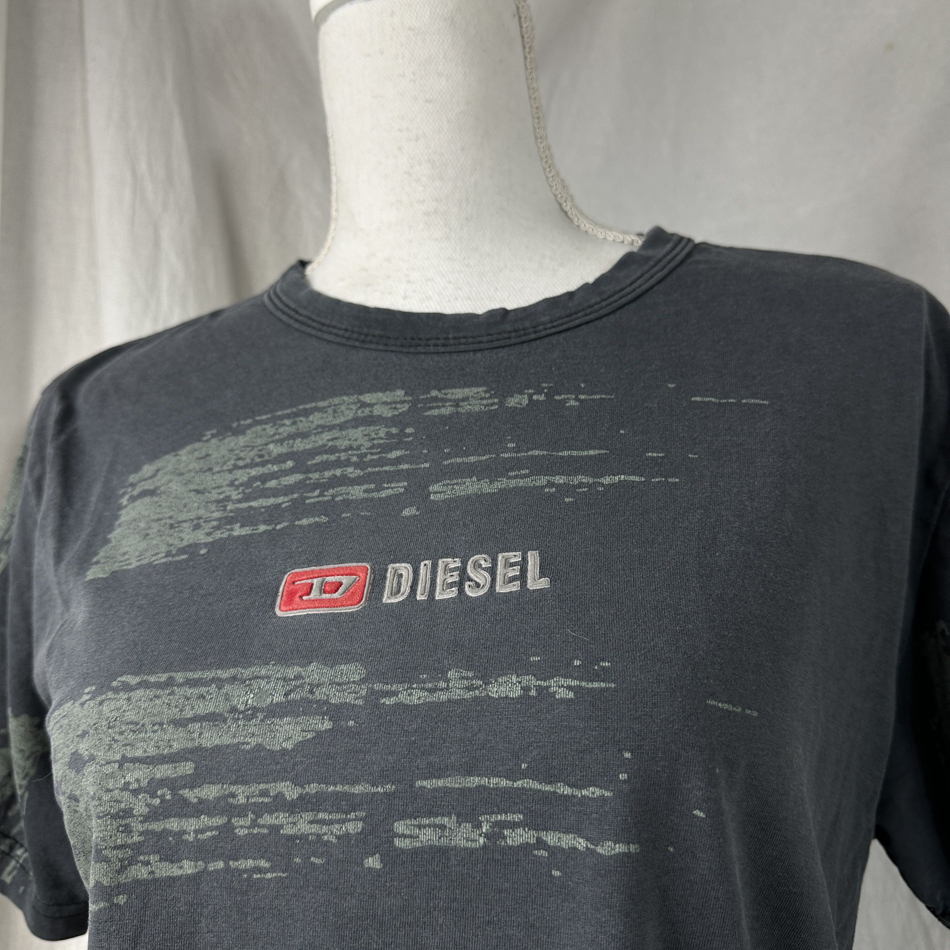 Diesel × Vintage Vintage Streetwear Grunge Biker Diesel T-shirt 00s Size US M / EU 48-50 / 2 - 6 Thumbnail