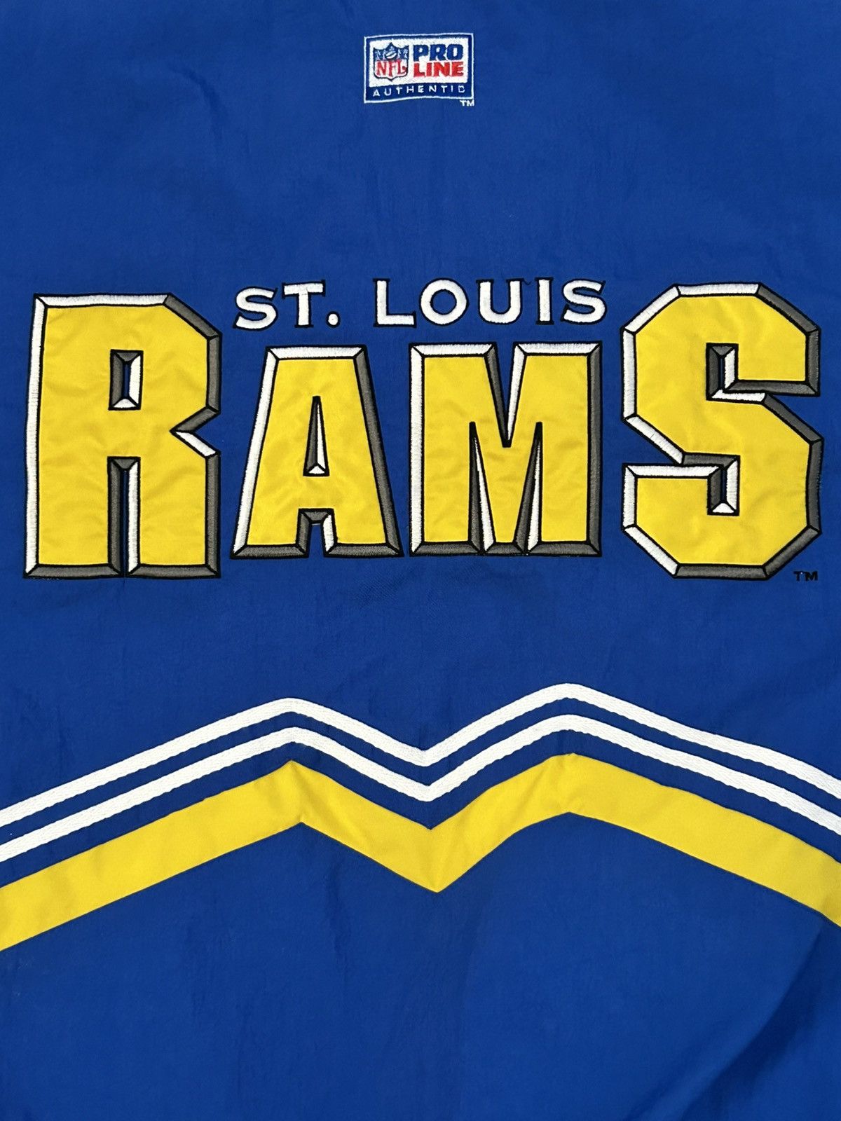 NFL 1990s St. Louis Rams Puffer Size US XL / EU 56 / 4 - 2 Thumbnail