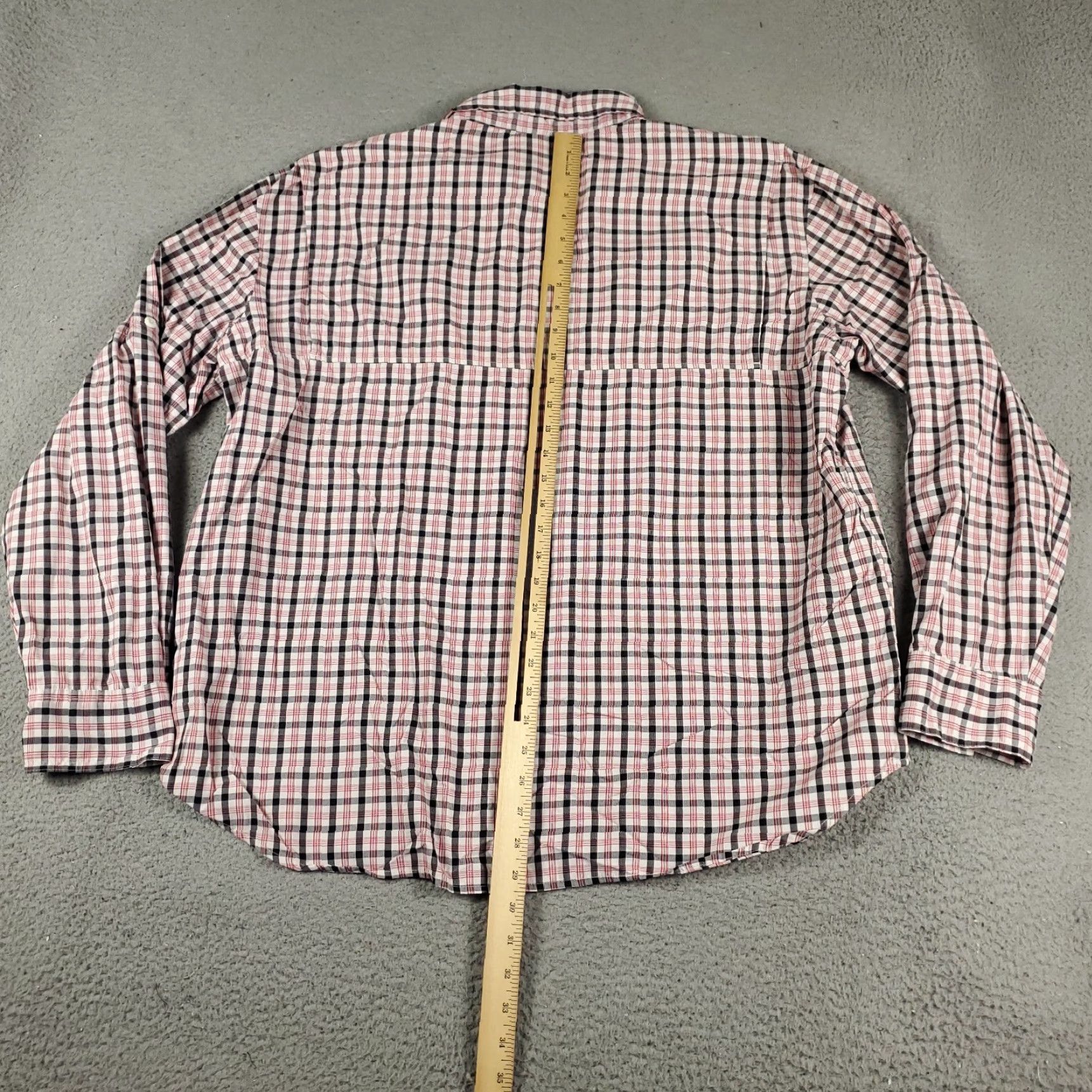 Vintage Columbia Shirt Mens 2XL Red Plaid Button Long Sleeve Casual Workwear Outdoors Vented Pocketed Regular Fit Size US XXL / EU 58 / 5 - 3 Thumbnail