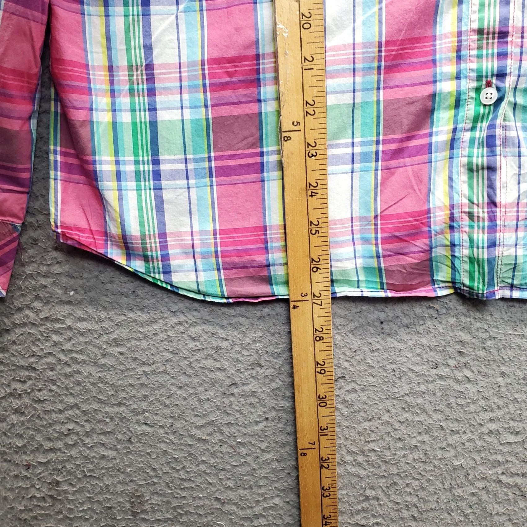 Talbots Talbots Shirt Women L Multicolor Plaid Long Sleeve Button-Up Collared Casual Shirt Womens Size L Size L / US 10 / IT 46 - 3 Thumbnail