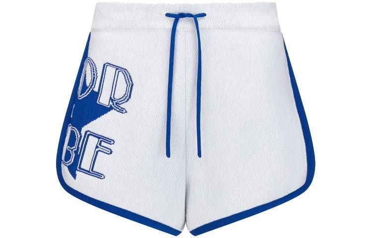 Dior o1y0825 Short in Ivory/Blue Size 27" / US 4 / IT 40 - 1 Preview