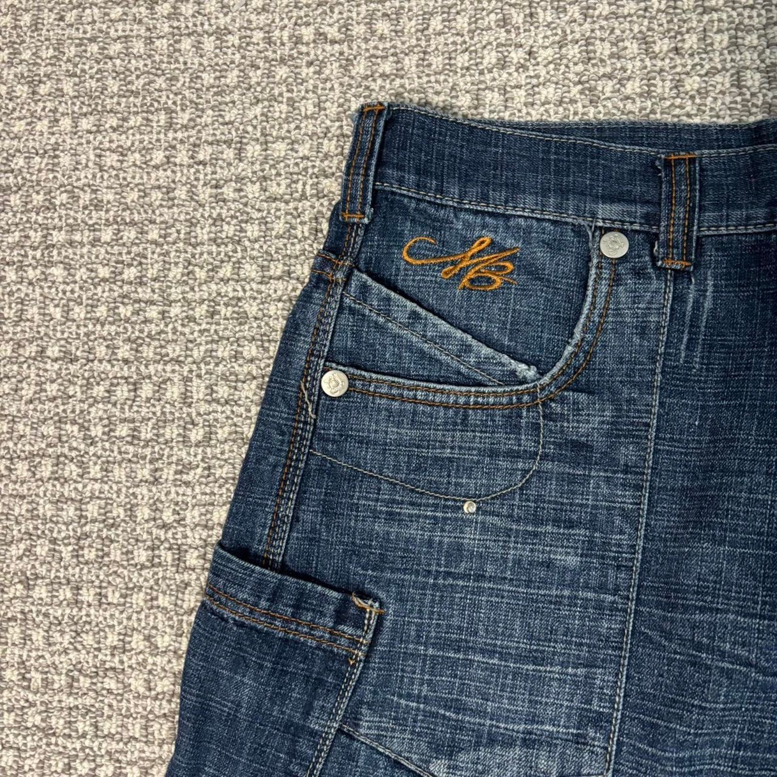 Makaveli Vintage Makaveli Tupac Shakur Extremely Baggy Y2K Jeans Size US 34 / EU 50 - 4 Thumbnail