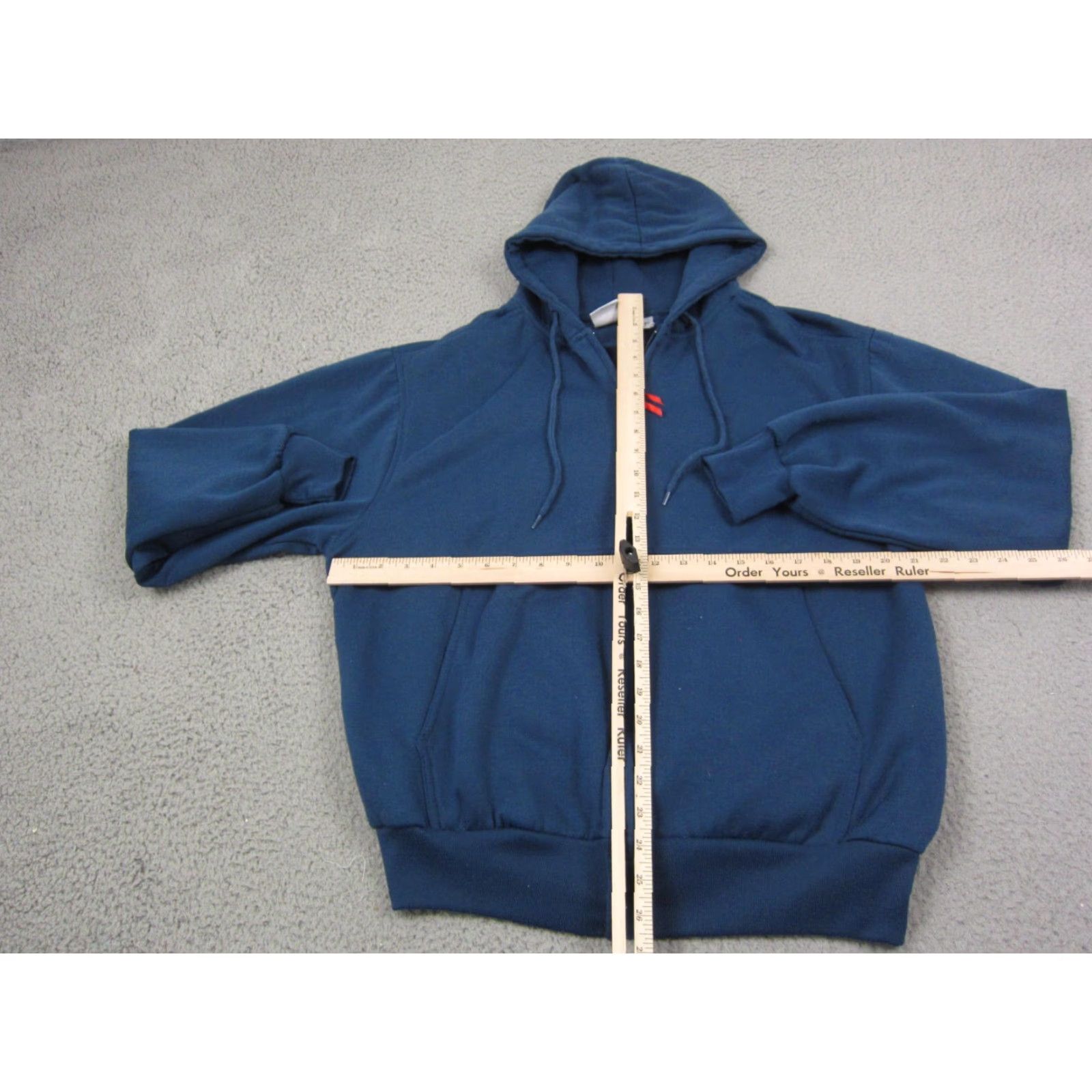 Vintage VINTAGE Franklin Hoodie Men L Blue Full Zip Fleece Sweatshirt 90s Logo Size US L / EU 52-54 / 3 - 7 Thumbnail