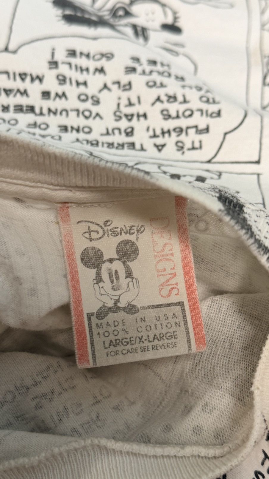 Vintage Vintage Mickey Mouse all over print Size US L / EU 52-54 / 3 - 3 Thumbnail