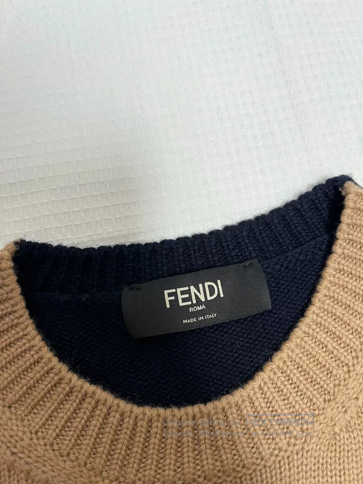 Fendi Fendi Patchwork Sweater Size 46. Size US S / EU 44-46 / 1 - 3 Thumbnail