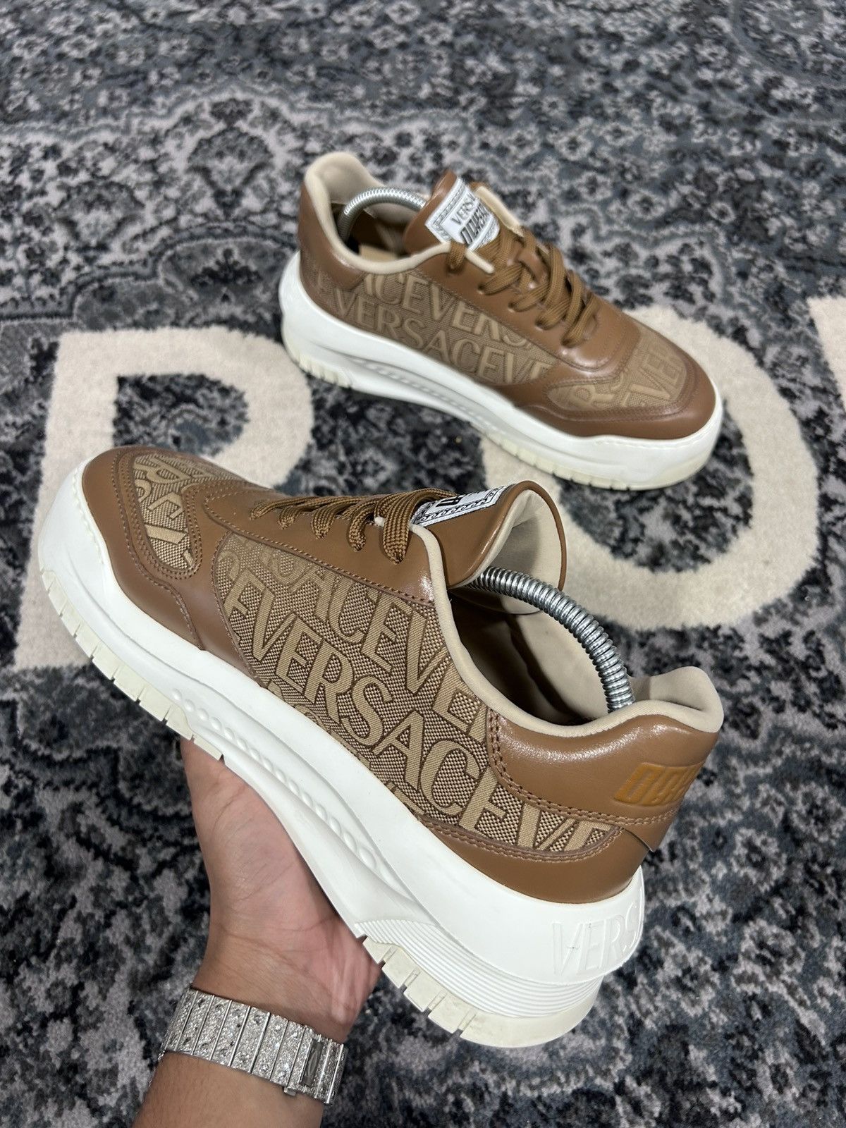 Versace Sneakers Size 10.5US/43.5EU