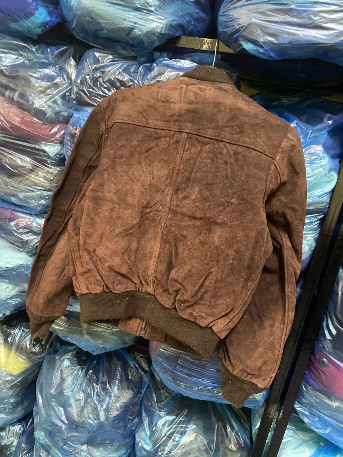 Schott Vintage Schott NYC Made in USA Brown Suede Bomber Jacket Size US S / EU 44-46 / 1 - 11 Thumbnail