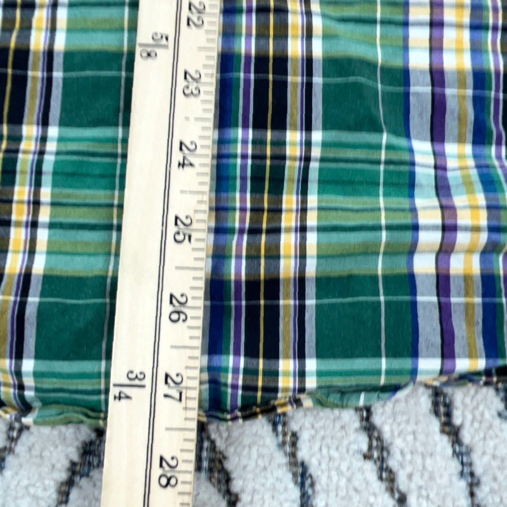 Ralph Lauren Ralph Lauren Shirt Men Medium Green Plaid Button-Up Classic Fit Poplin Tartan U8 Size US M / EU 48-50 / 2 - 7 Thumbnail