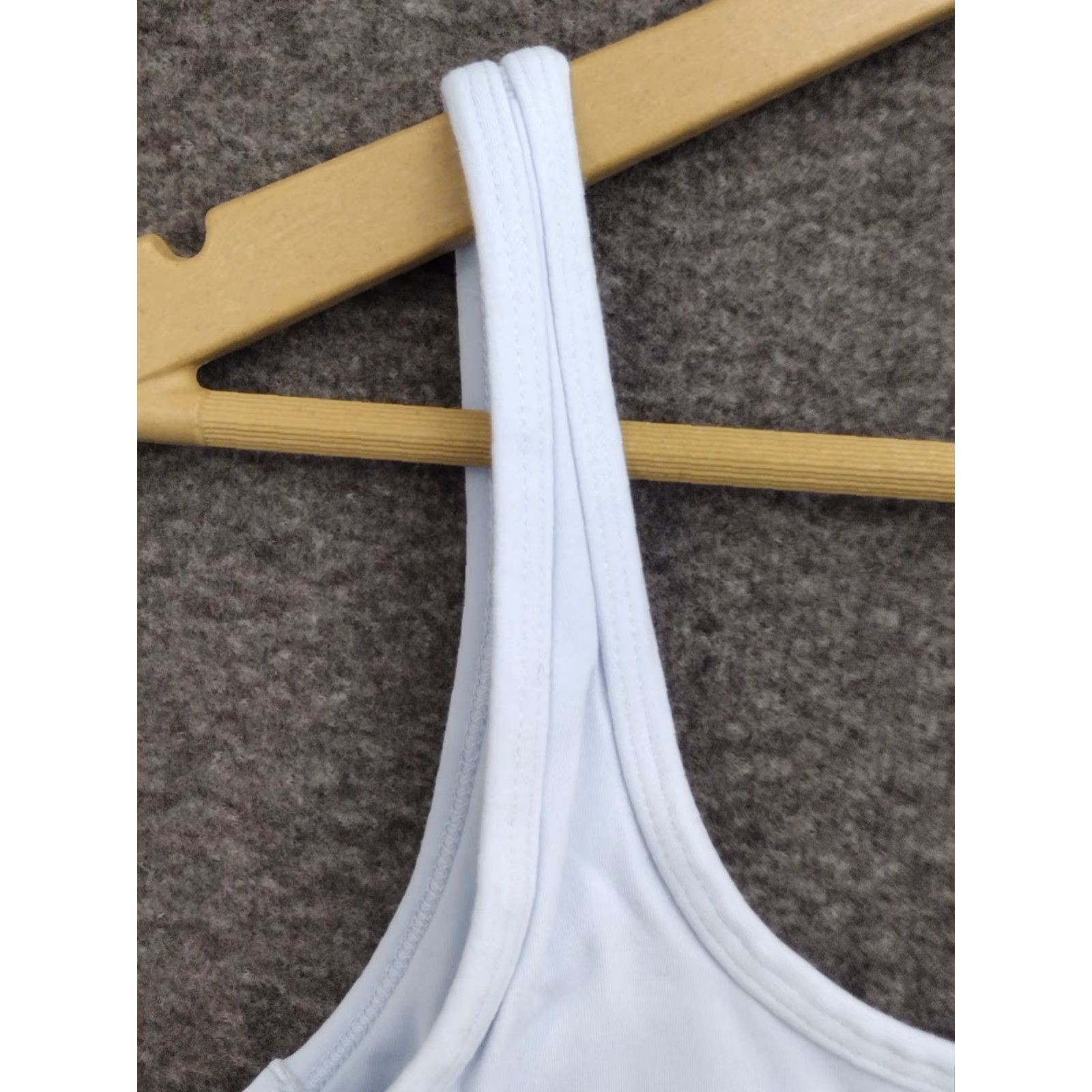 Vintage TnAction Women's Mini Sports Bra Sky Blue S Sport Bra Womens Size S Size ONE SIZE - 3 Thumbnail