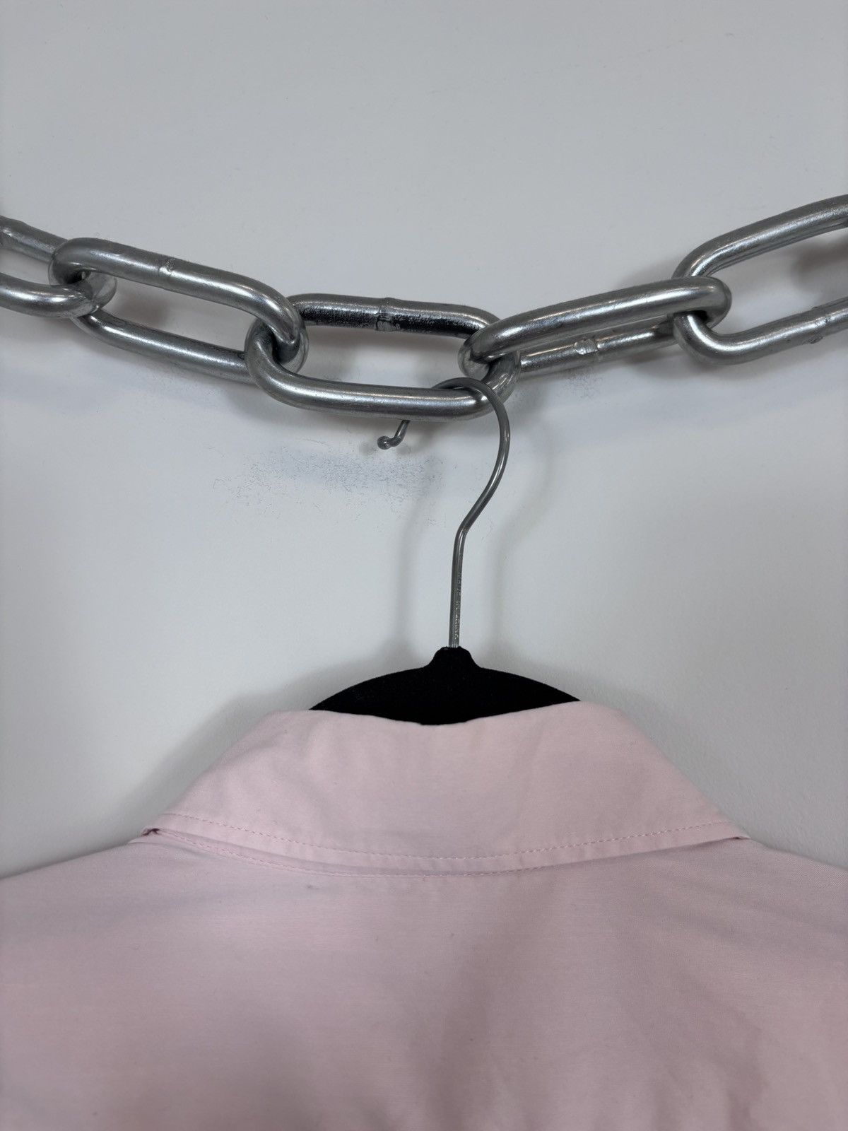 Paul Smith Paul Smith Men’s Pink Pocket Short Sleeve Shirt Cotton Blend Size US M / EU 48-50 / 2 - 19 Thumbnail