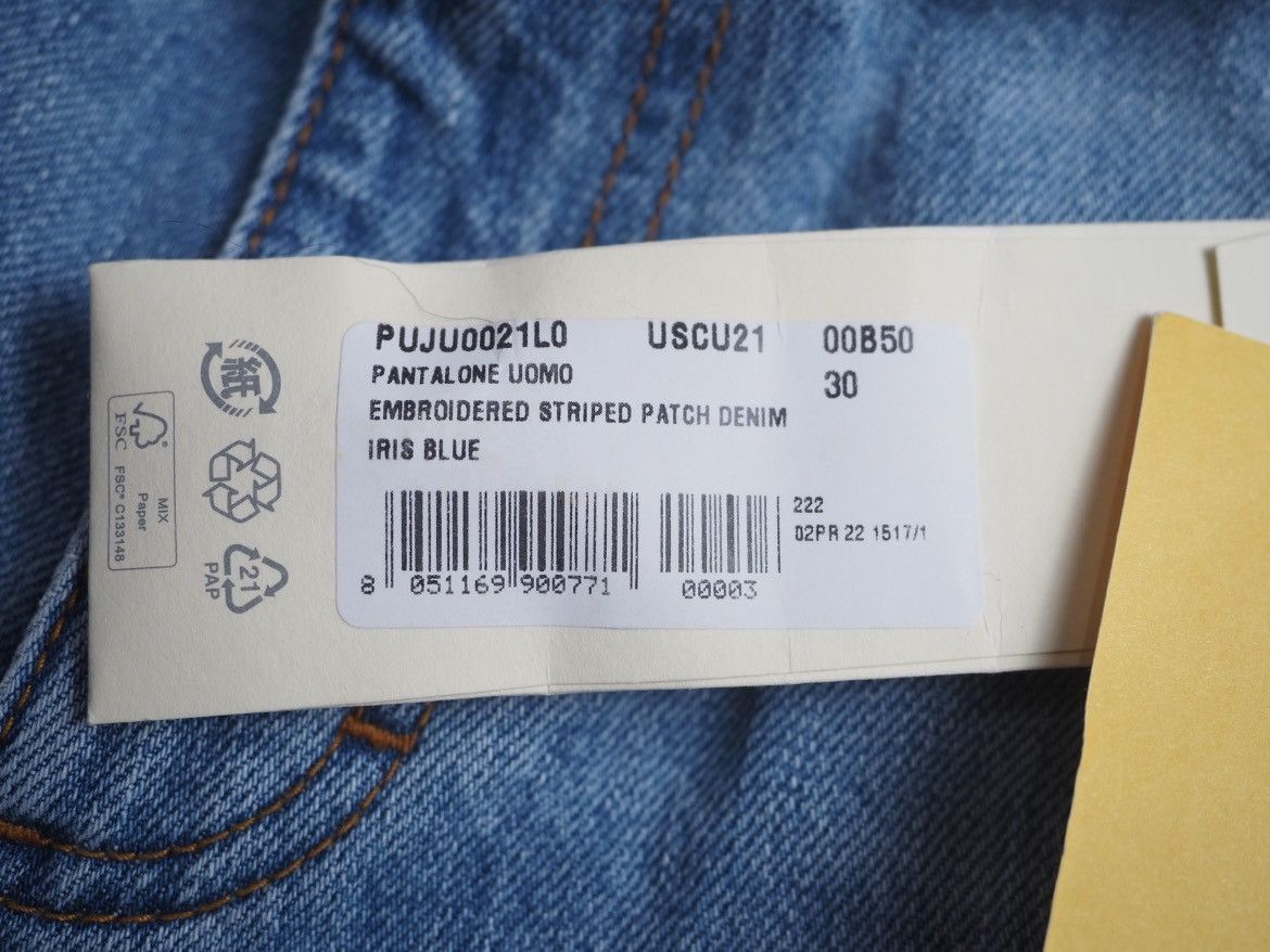 Marni Marni 22AW Mohair Patches Denim Size 30" / US 8 / IT 44 - 6 Thumbnail