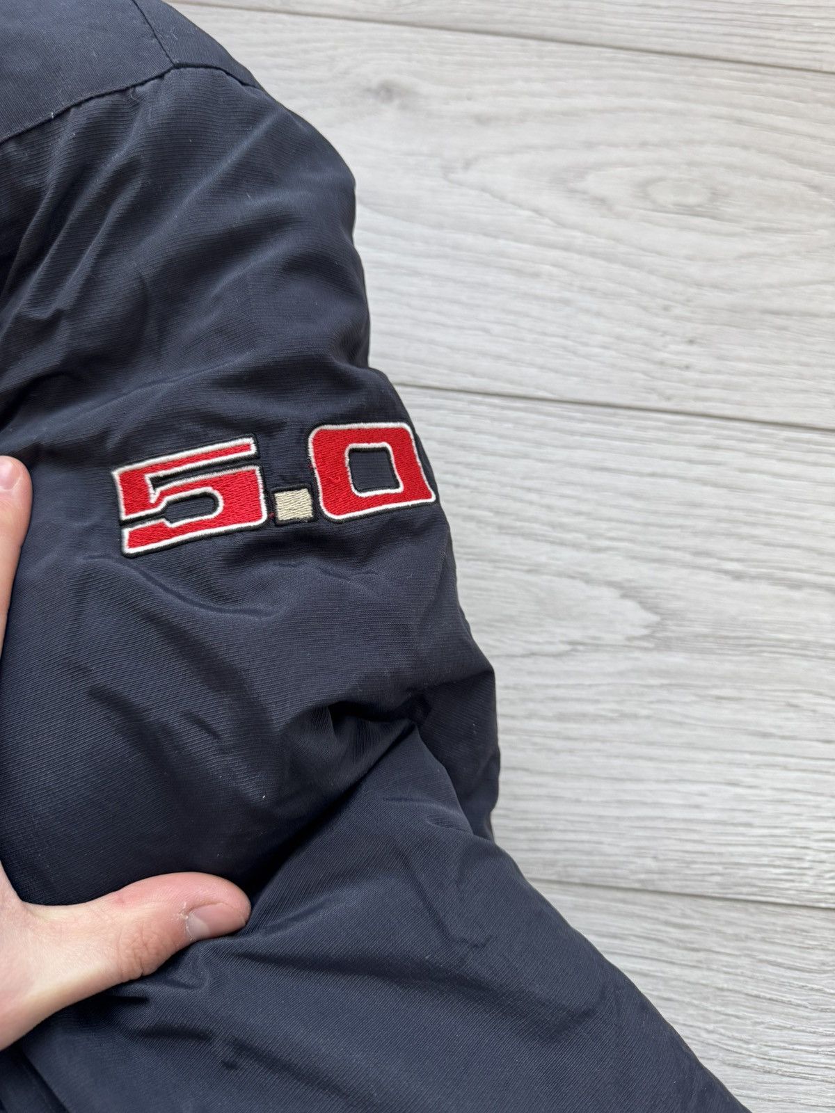 Ford × Vintage Vintage Ford Mustang Racing Puffer Jacket Size US XL / EU 56 / 4 - 3 Thumbnail