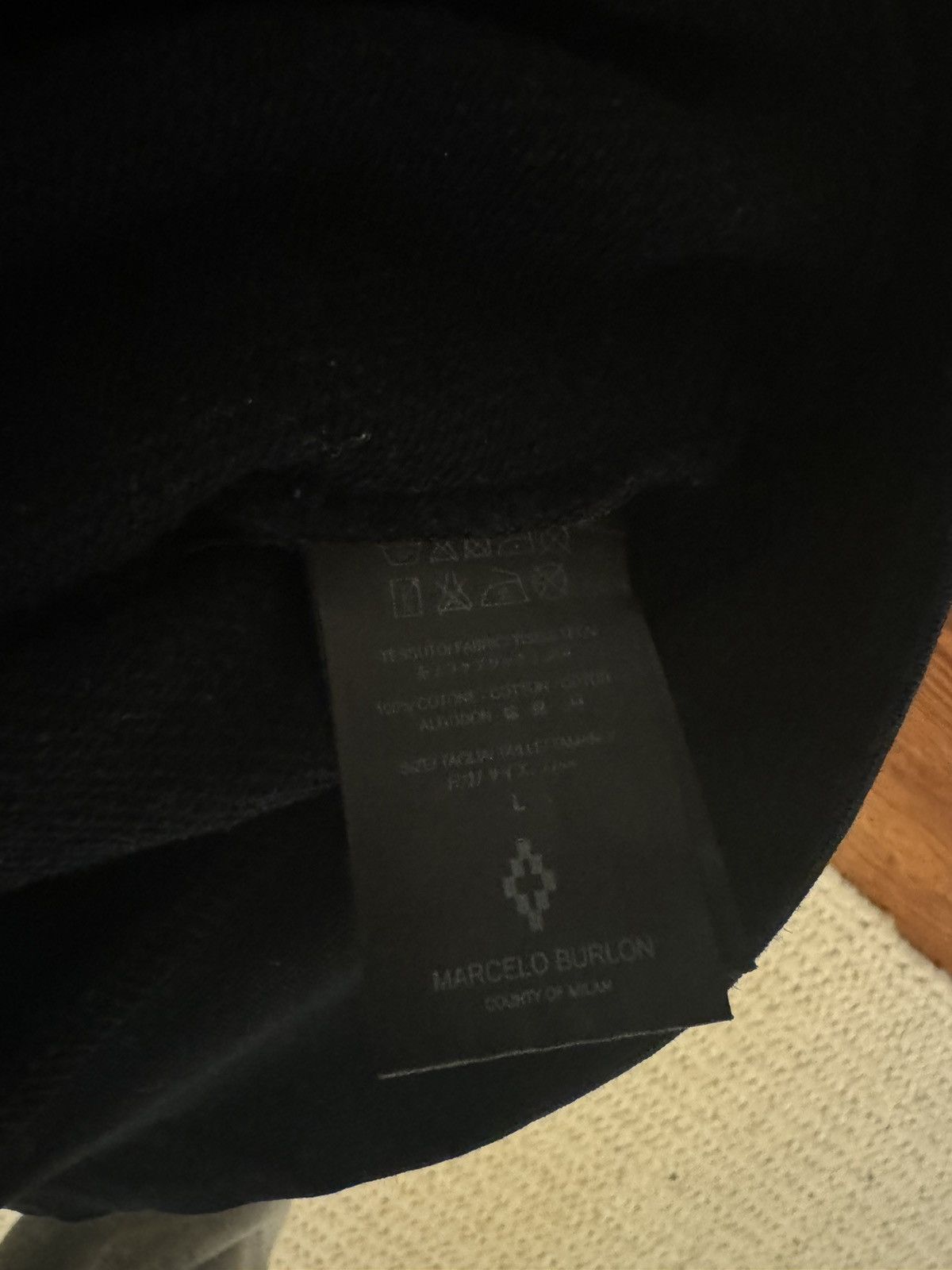 Lamborghini Marcelo Burlon x Lamborghini Dragon hoodie Size US L / EU 52-54 / 3 - 5 Thumbnail