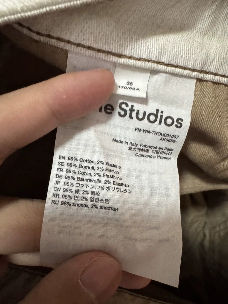 Acne Studios Acne Studios White pleated jeans Size US 36 / EU 52 - 6 Thumbnail