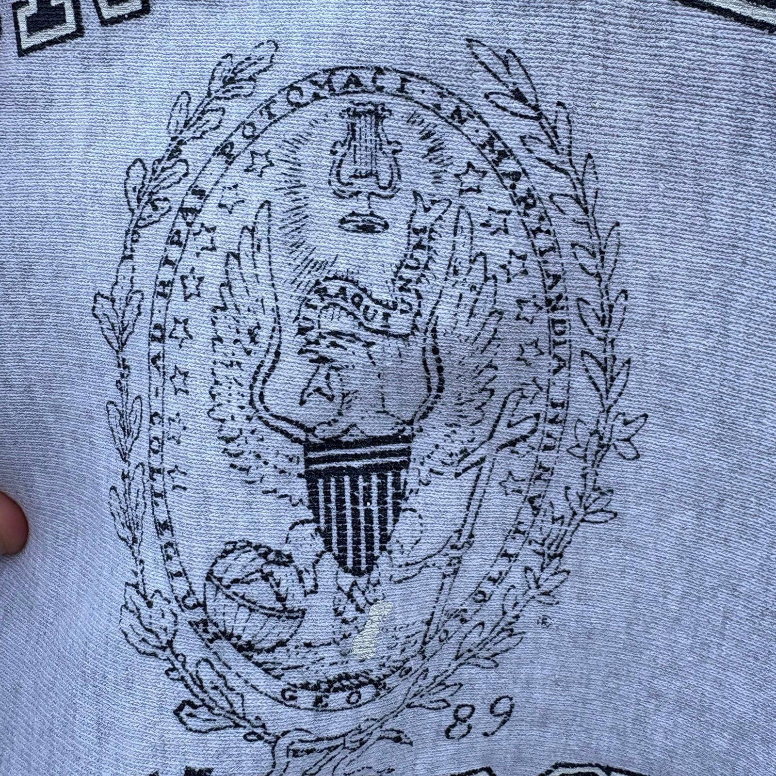 Other Vintage 90s Georgetown heavyweight sweatshirt Size US XL / EU 56 / 4 - 7 Thumbnail