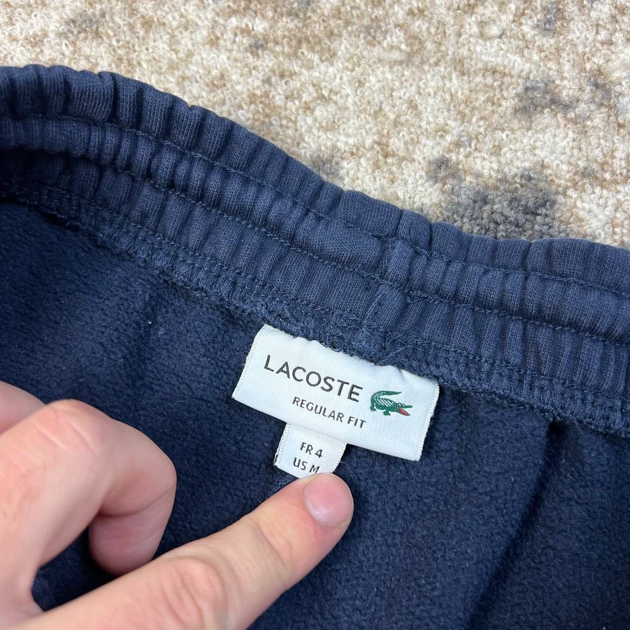 Lacoste Lacoste Mini Logo Luxury Baggy Sweatpants Size US 32 / EU 48 - 6 Thumbnail