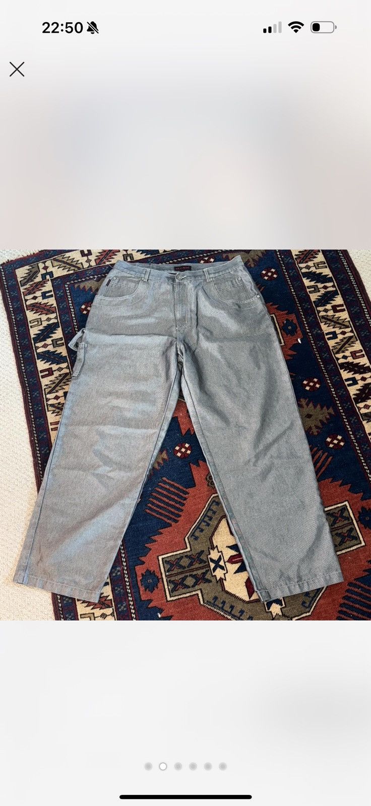 Other Axel News vintage cargo jeans Size US 34 / EU 50 - 2 Thumbnail