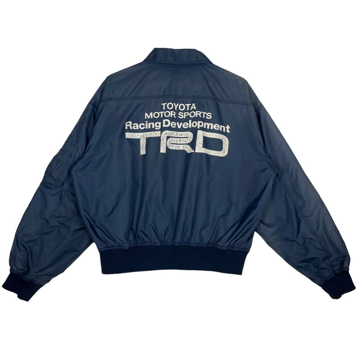 Kadoya × Sports Specialties × Vintage 💥80s TRD TOYOTA RACING MA1 BOMBER JACKET Size US M / EU 48-50 / 2 - 10 Thumbnail