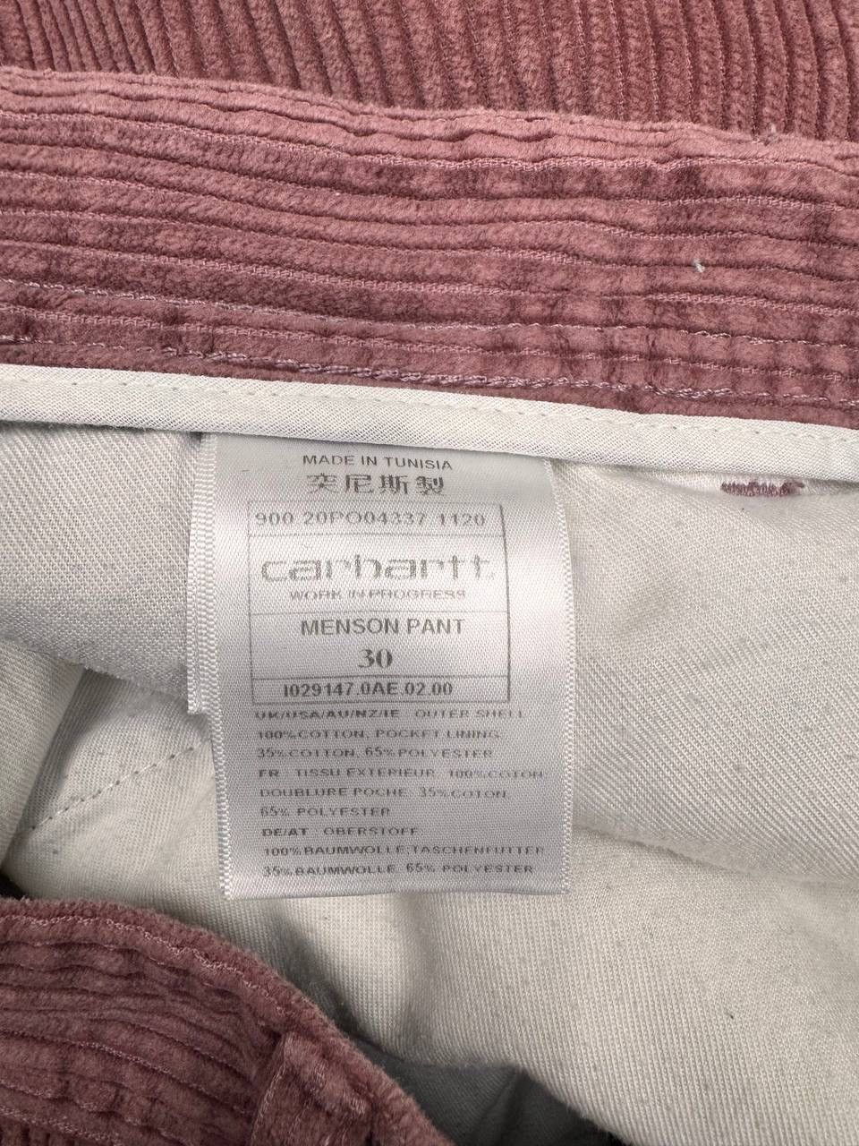 Carhartt Carhartt WIP Menson Corduroy Pants Dusty Pink Size 30 Size US 30 / EU 46 - 8 Thumbnail