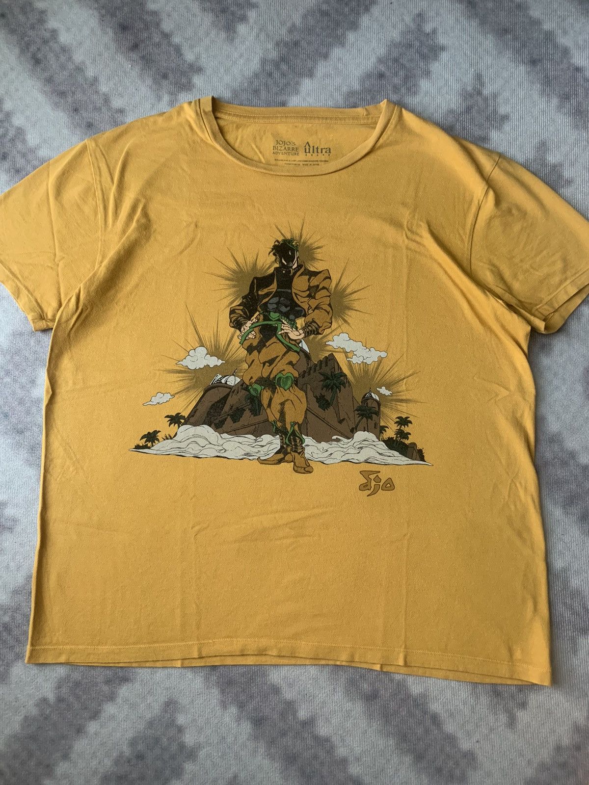JOJO'S BIZARRE ADVENTURE DIO BRANDO AULTRA BRAND JAPAN TEE