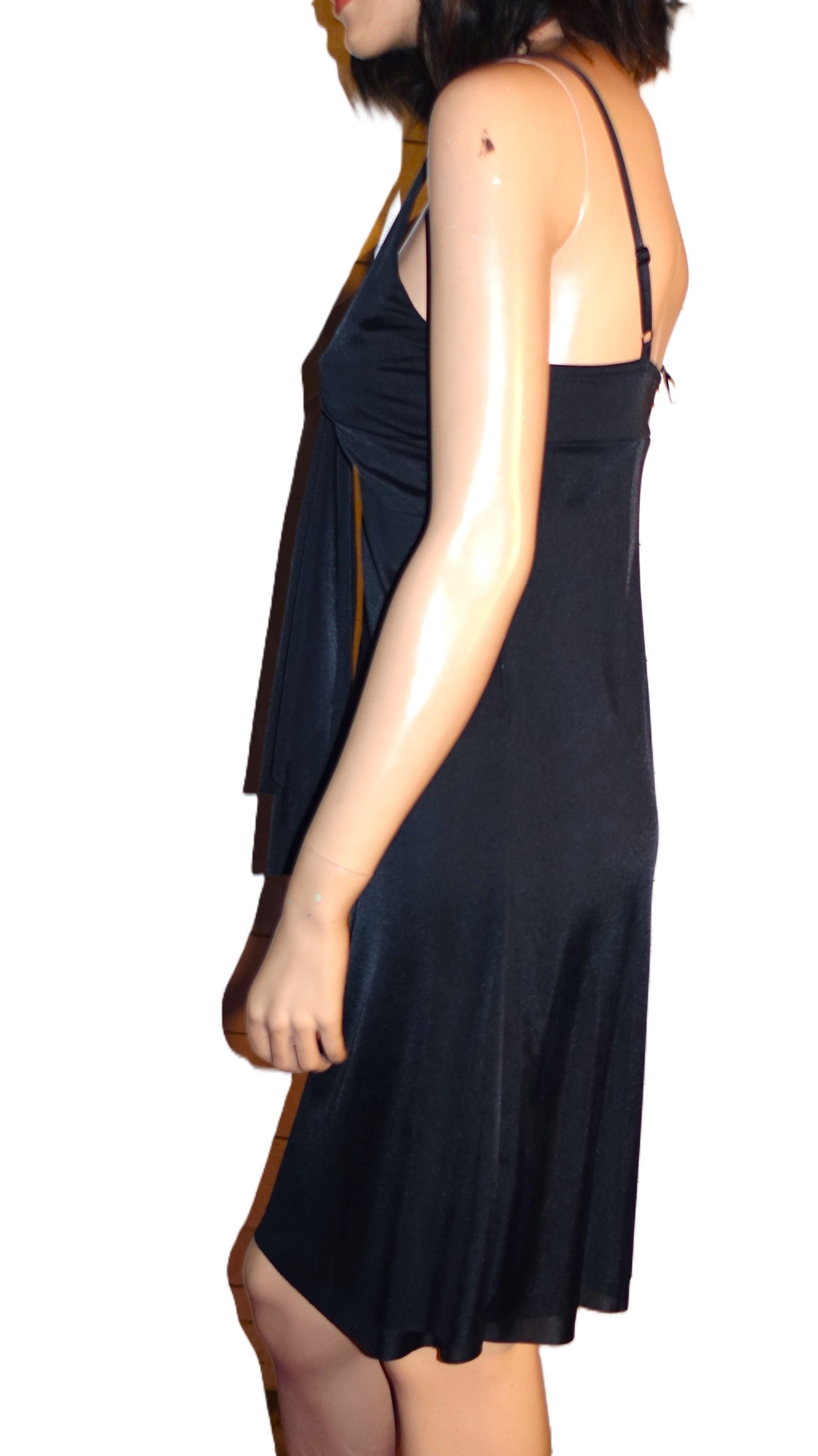 Armani Exchange Armani Exchange Black Tank Dress S Size S / US 4 / IT 40 - 4 Thumbnail