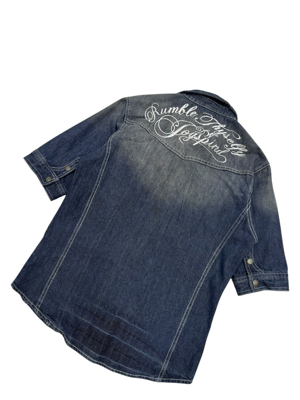 In The Attic IN THE ATTIC PUNK DENIM SHIRT Size US S / EU 44-46 / 1 - 6 Thumbnail