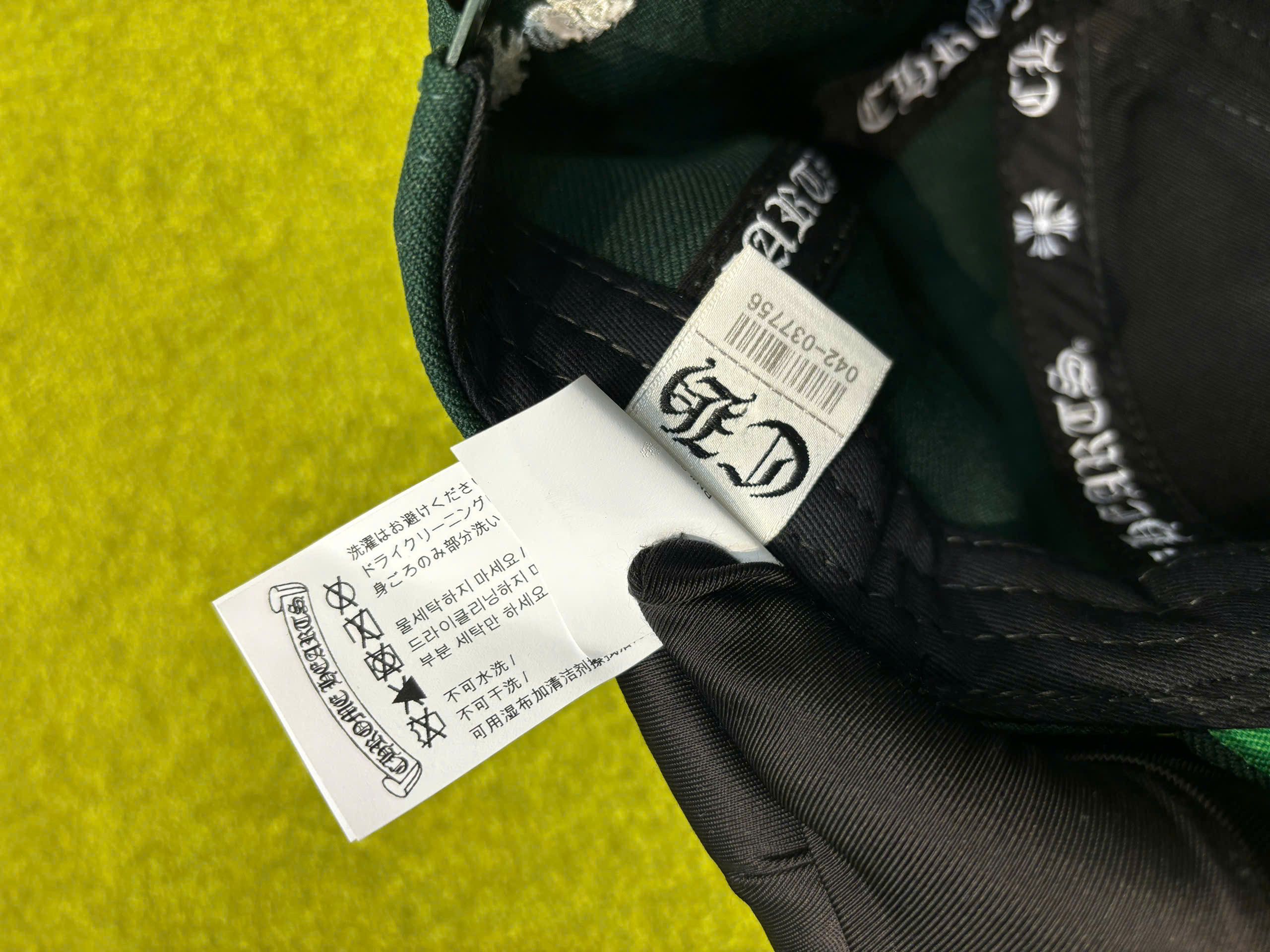 Chrome Hearts CHROME HEARTS On Field Trucker Hat CH GREEN/WHITE Size ONE SIZE - 9 Thumbnail