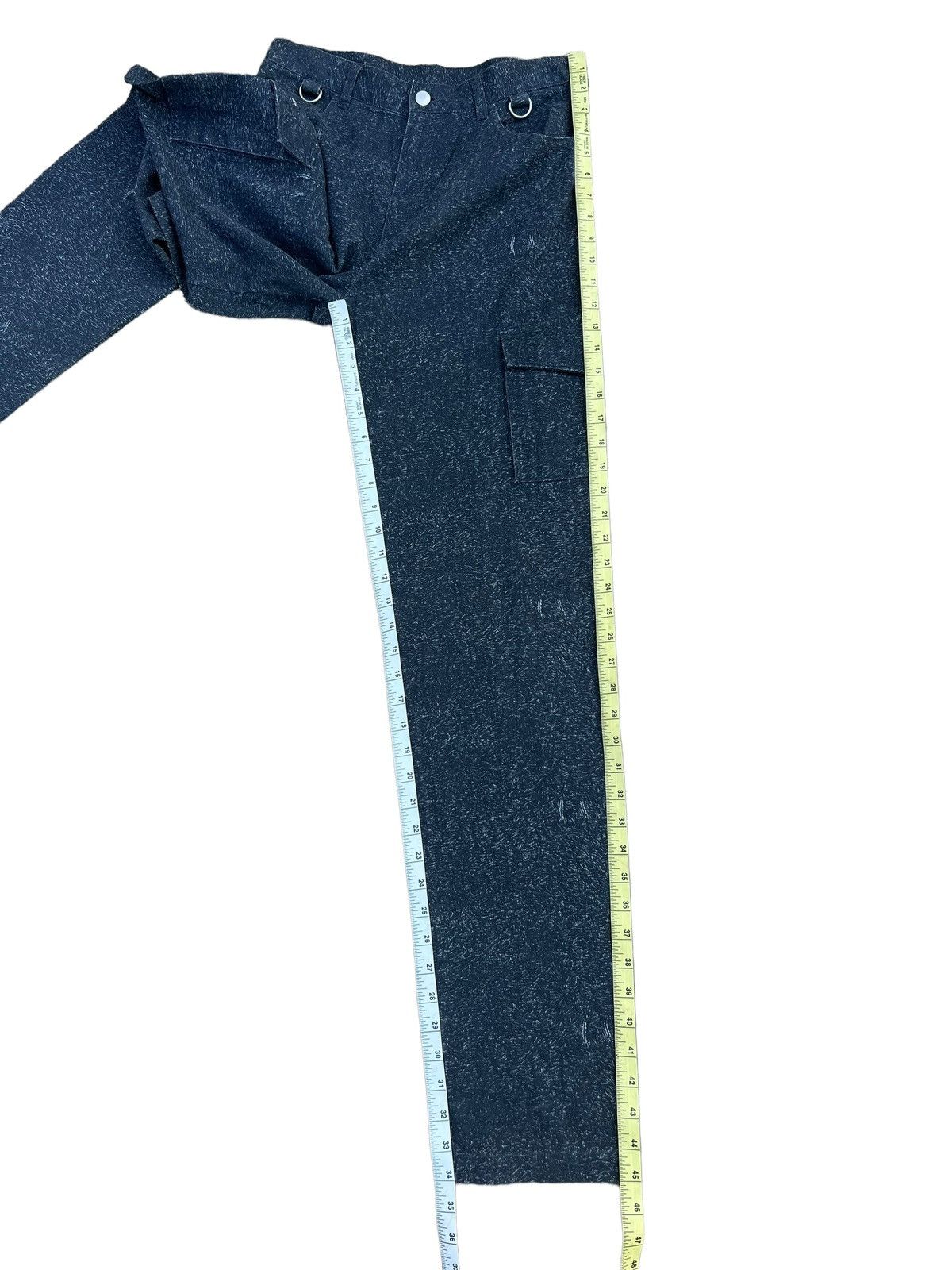 Vintage Slash Number Bondage Cargo Trouser Pant Size US 29 - 5 Thumbnail