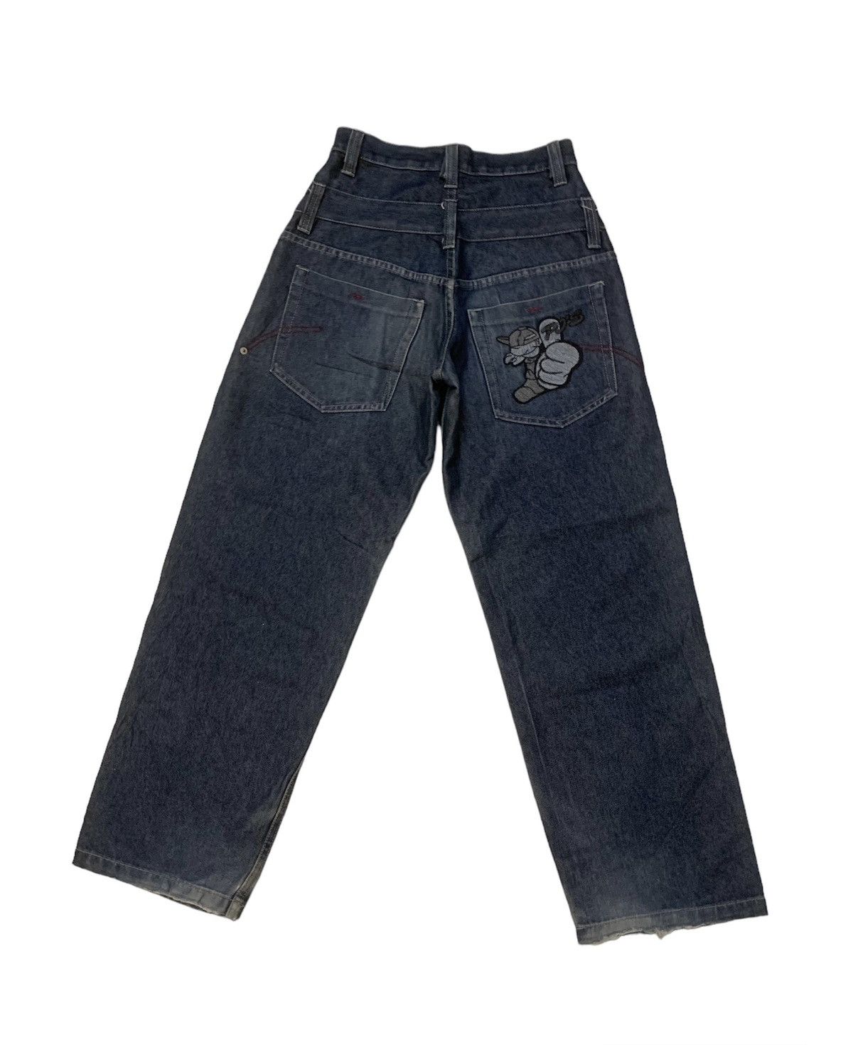 JNCO PJ’s SURF BAGGY DOUBLE WAIST DENIM Size US 27 - 1 Thumbnail
