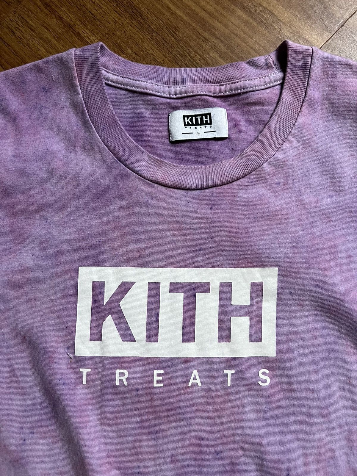 Kith KITH Treats purple tie dye ice dye Ronnie Fieg Size US L / EU 52-54 / 3 - 2 Thumbnail
