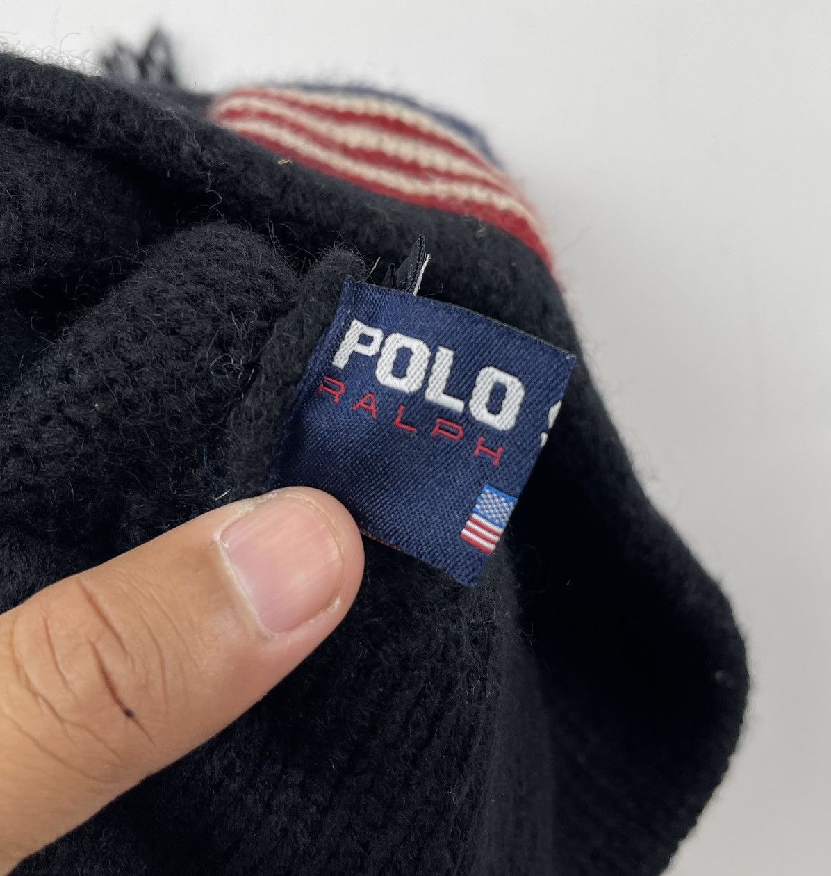 Polo Ralph Lauren × Vintage polo sport ralph lauren beanie hat tc18 Size ONE SIZE - 6 Thumbnail