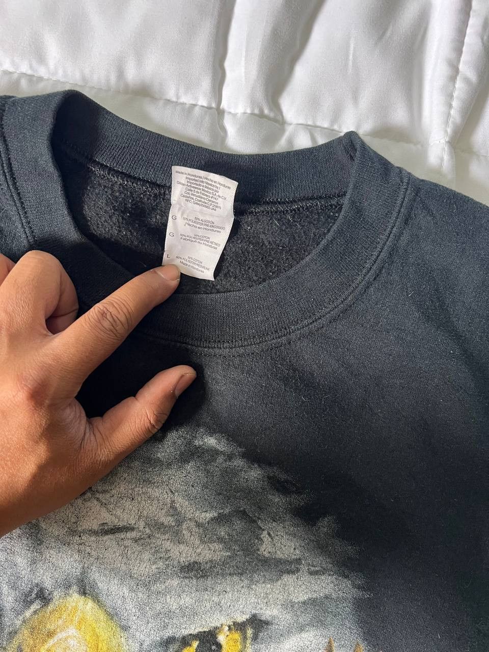 Habitat × Vintage Vintage 90s Lost Creek Outfitters Eagle Crewneck Size US L / EU 52-54 / 3 - 7 Thumbnail