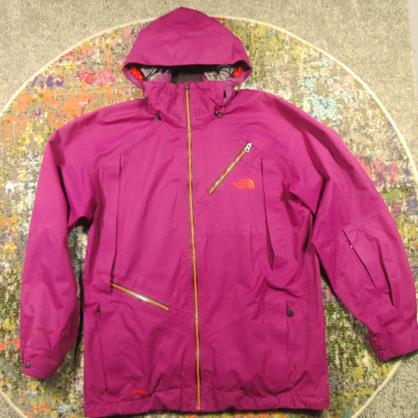 The North Face The North Face Cryptic Recco Jacket Mens M Purple Waterproof Ski Snowboard Shell Size US M / EU 48-50 / 2 - 2 Thumbnail