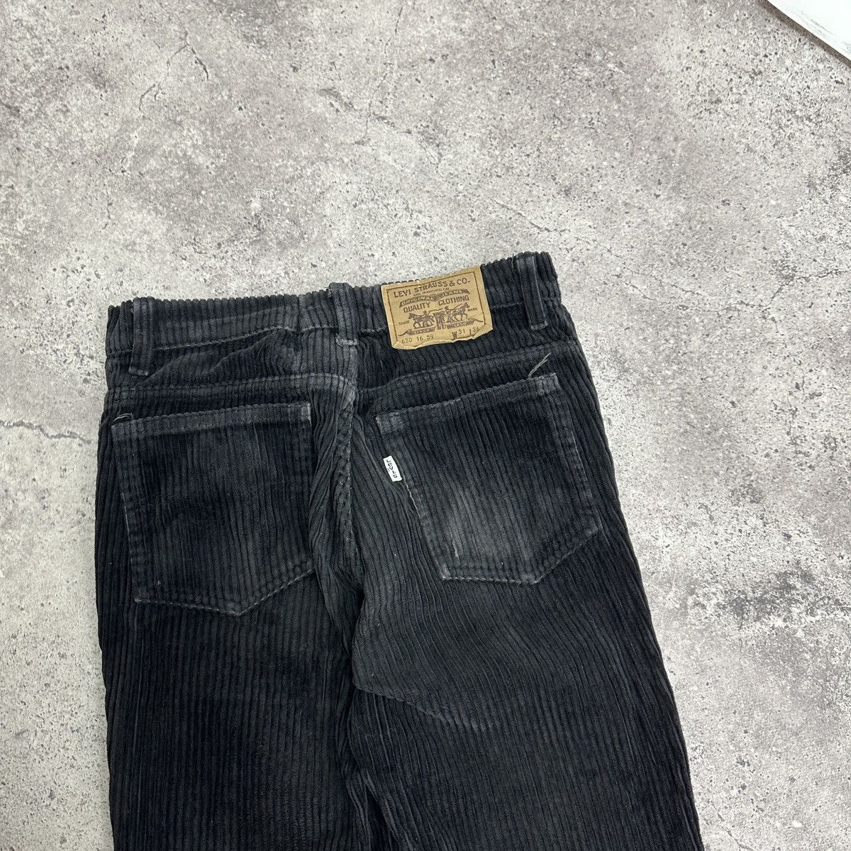 Levi's Vintage 1973 70s Levis Corduroy Bootcut Jeans France rare og Size US 31 - 9 Thumbnail