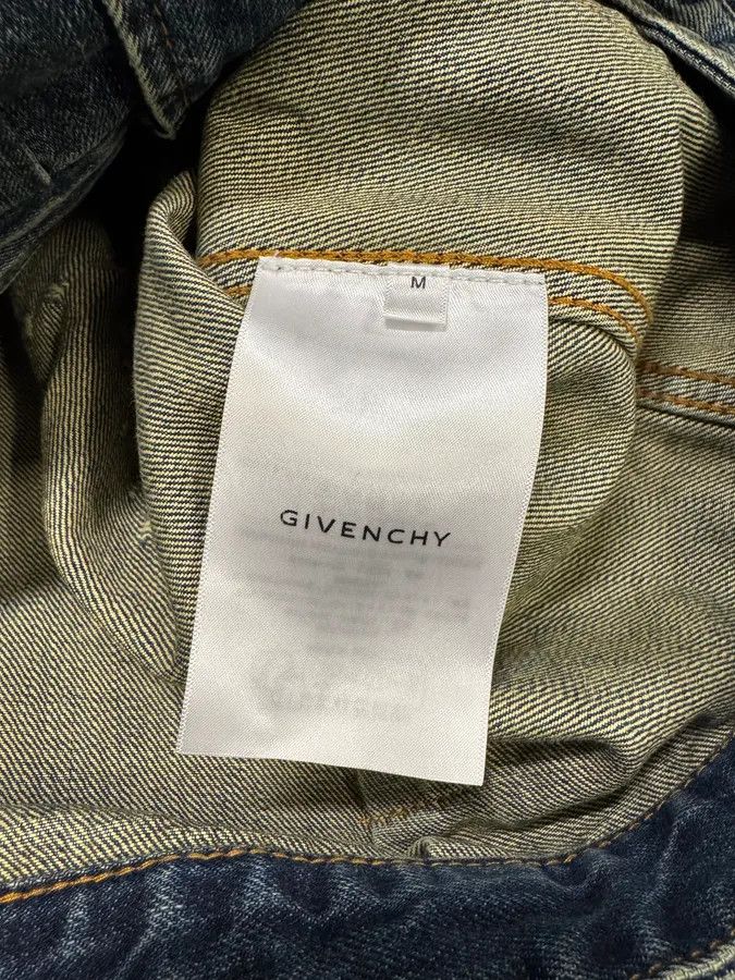 Givenchy Givenchy Reinforced Denim Jacket by Matthew Williams Size US M / EU 48-50 / 2 - 11 Thumbnail