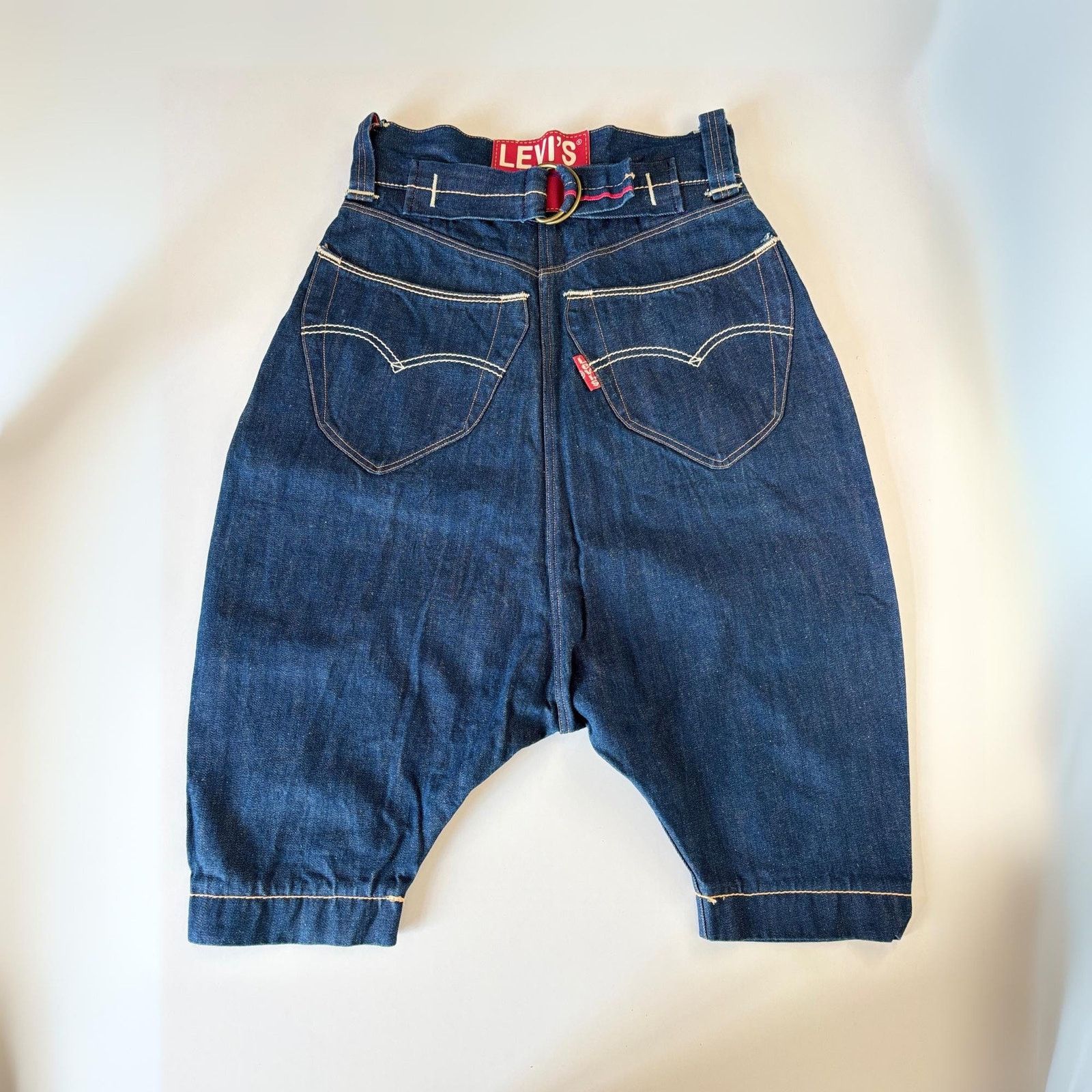 Levi's Levi’s RED Harem Jeans Y2K Selvedge Drop Crotch Pants Size US 30 / EU 46 - 1 Thumbnail