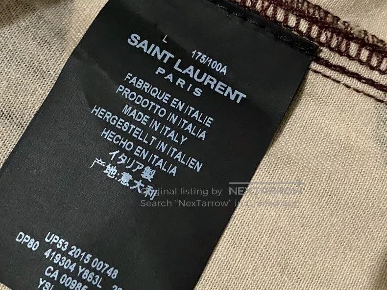 Saint Laurent Paris YSL SLP Distressed Camo Astronaut Jacket. Size US L / EU 52-54 / 3 - 7 Thumbnail