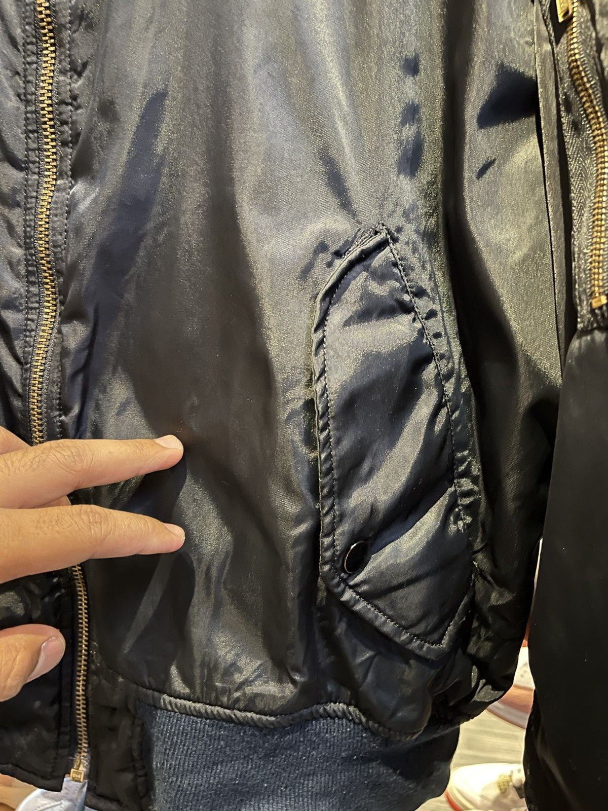 Japanese Brand × Vintage Alpha industries MA-1 Bomber Jacket Size US M / EU 48-50 / 2 - 5 Thumbnail