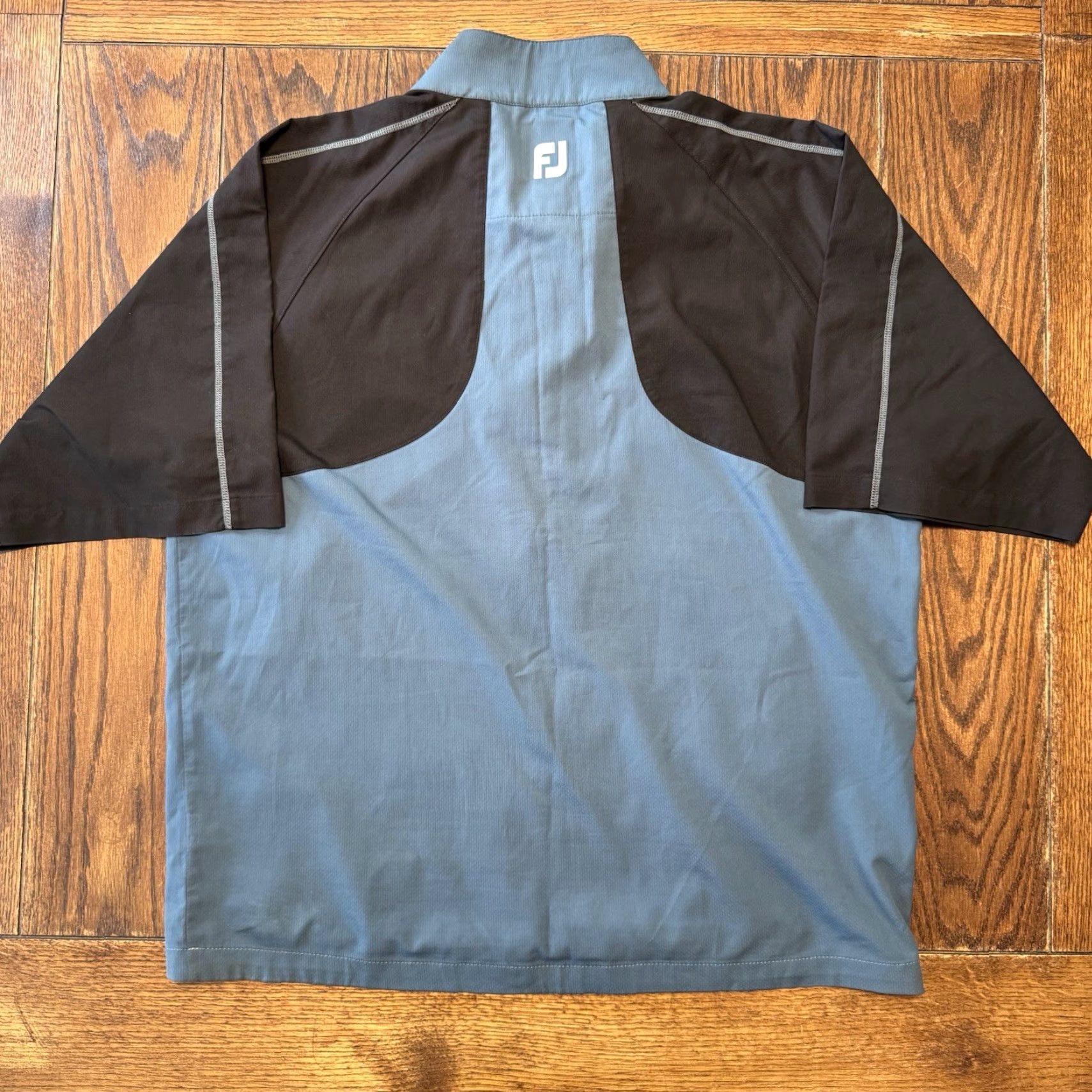 Footjoy FootJoy DryJoys Pullover Jacket Windbreaker Golf Rain 1/2 Zip Mens L Multicolor CYC Yacht Club Boat Boating Golf Accessories Mens Size US L / EU 52-54 / 3 - 6 Thumbnail