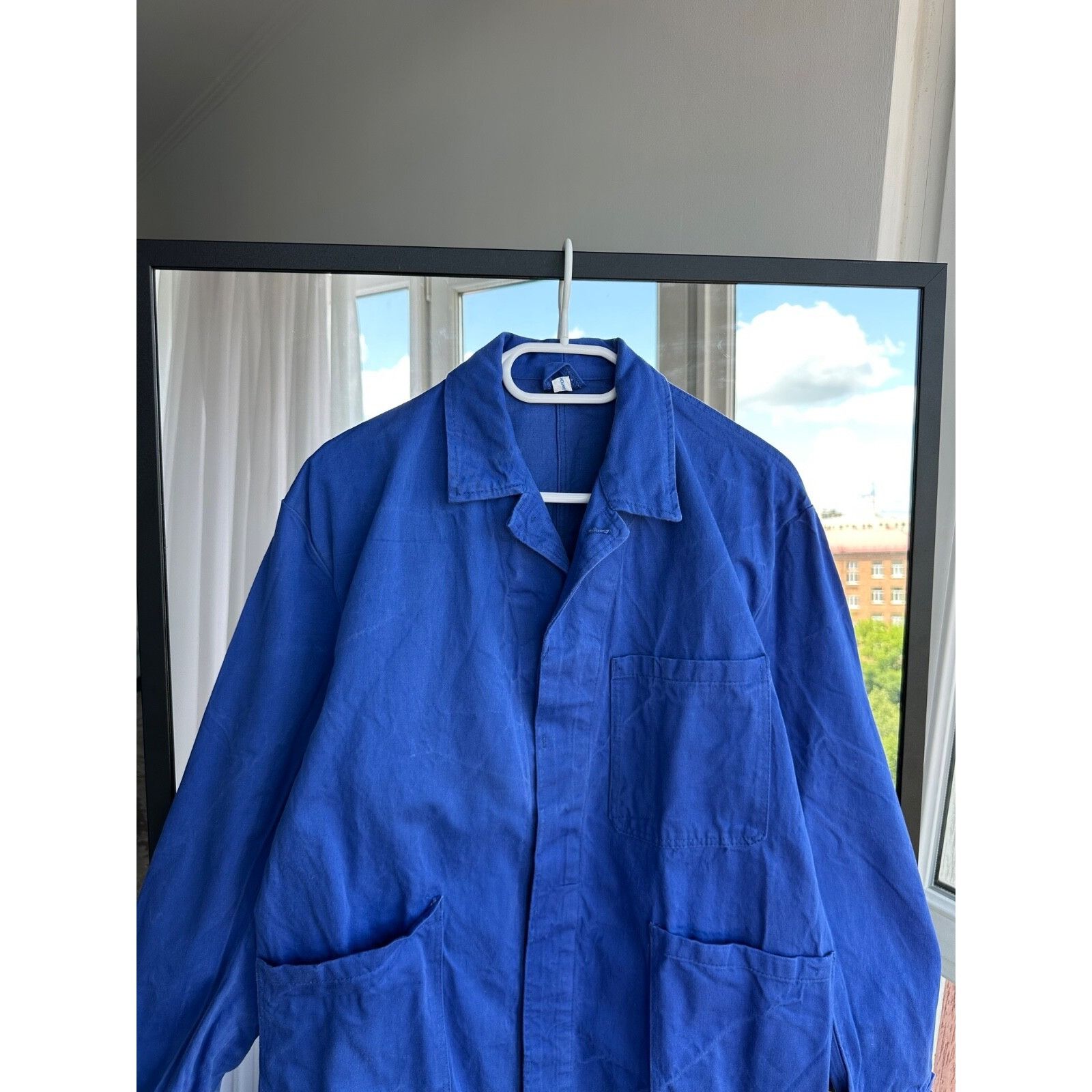 Vintage Vintage Sanfor 70s French Workwear Navy Jacket Sz M Size US M / EU 48-50 / 2 - 2 Thumbnail