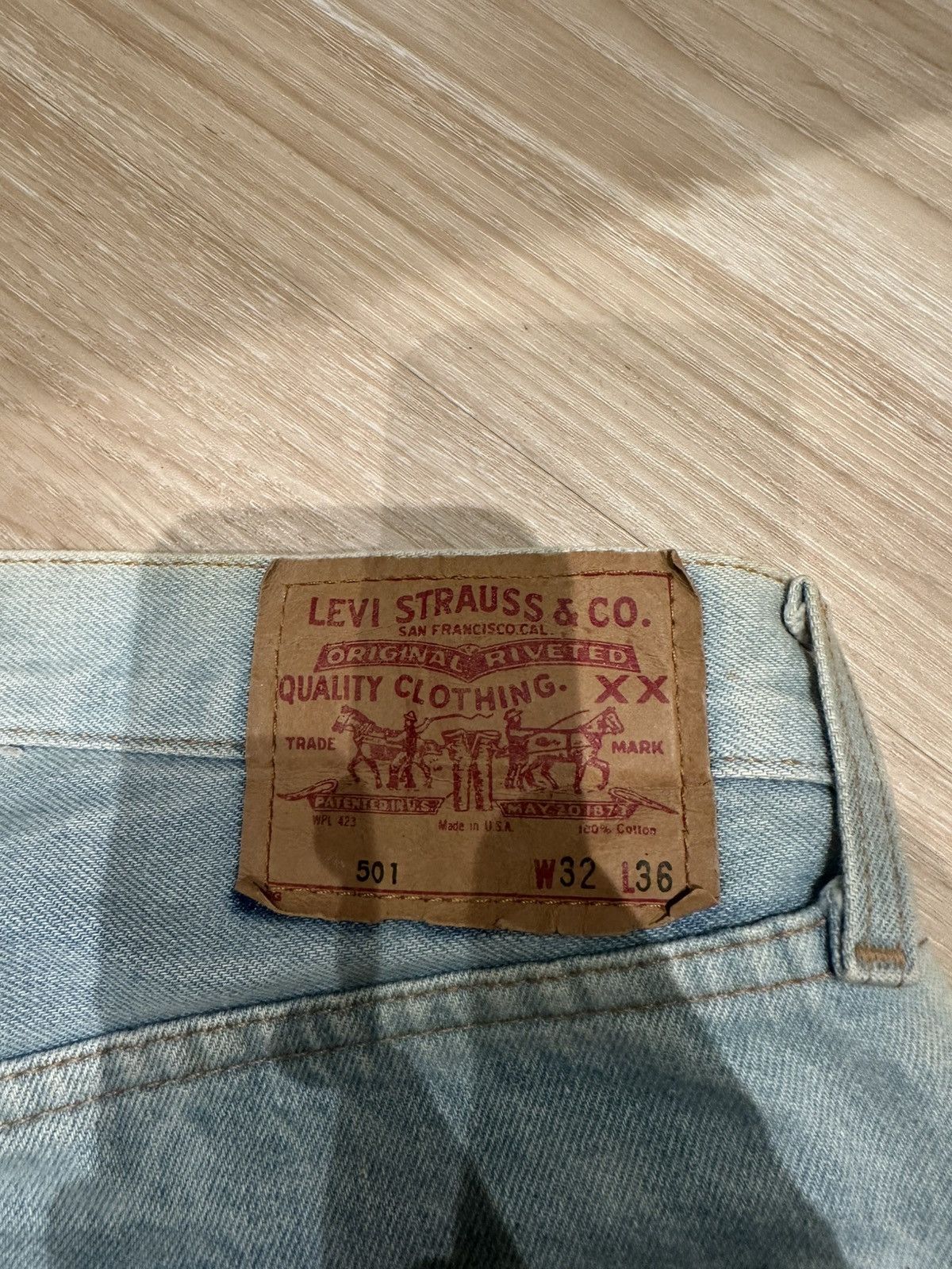 Levi's Vintage Clothing Levi’s 501 555 Redline Size US 32 / EU 48 - 7 Thumbnail